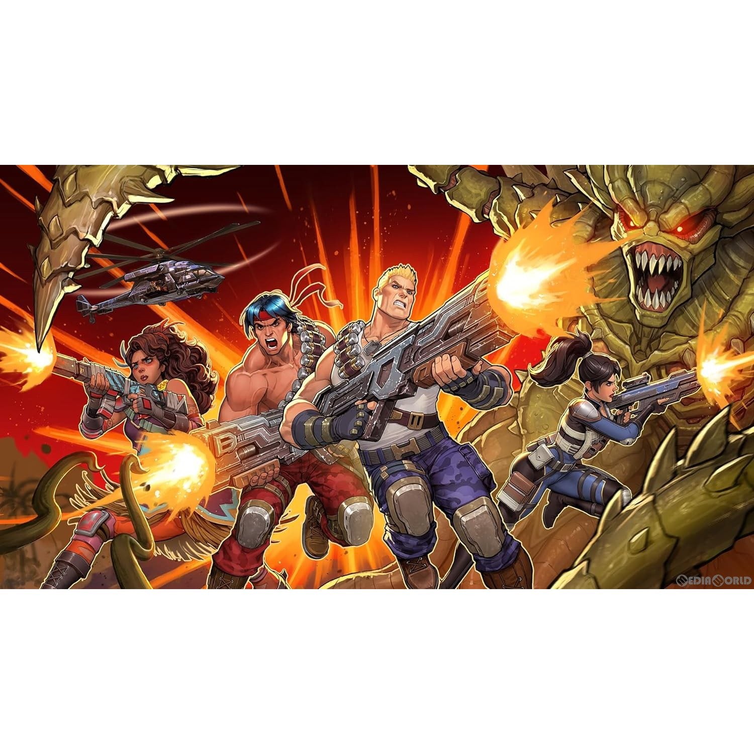 【中古即納】[Switch]魂斗羅 オペレーション ガルガ(CONTRA: OPERATION GALUGA) 通常版 SUPERDELUXE GAMES (20240905)