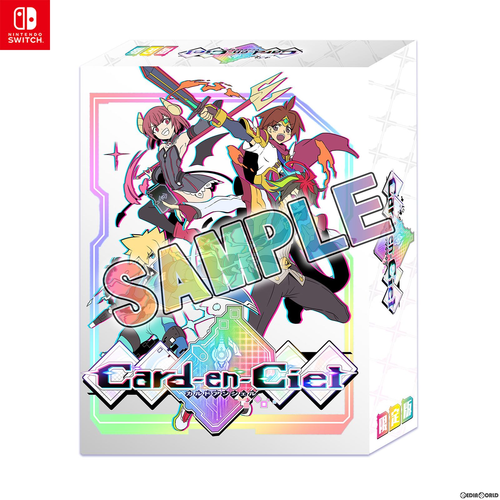 【新品即納】[Switch]初回特典付(A4クリアファイル) カルドアンシェル(Card-en-Ciel) 限定版 インティ・クリエイツ (20241024)