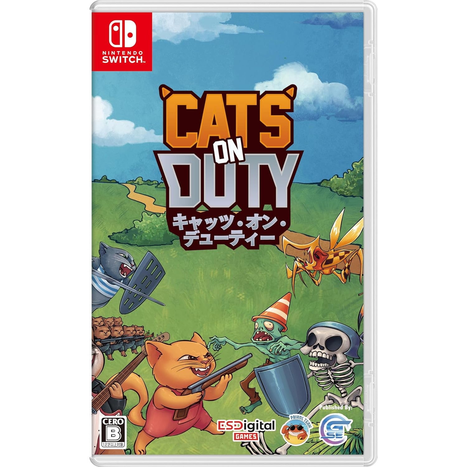 【新品】【お取り寄せ】[Switch] Cats On Duty(キャッツ・オン・デューティー) Game Source Entertainment(20240905)