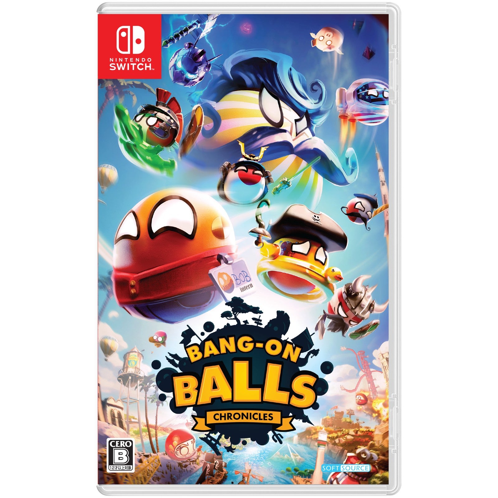 【新品】【お取り寄せ】[Switch]Bang-On Balls: Chronicles(バング・オン・ボールズ:クロニクルズ) SOFT SOURCE (20240919)