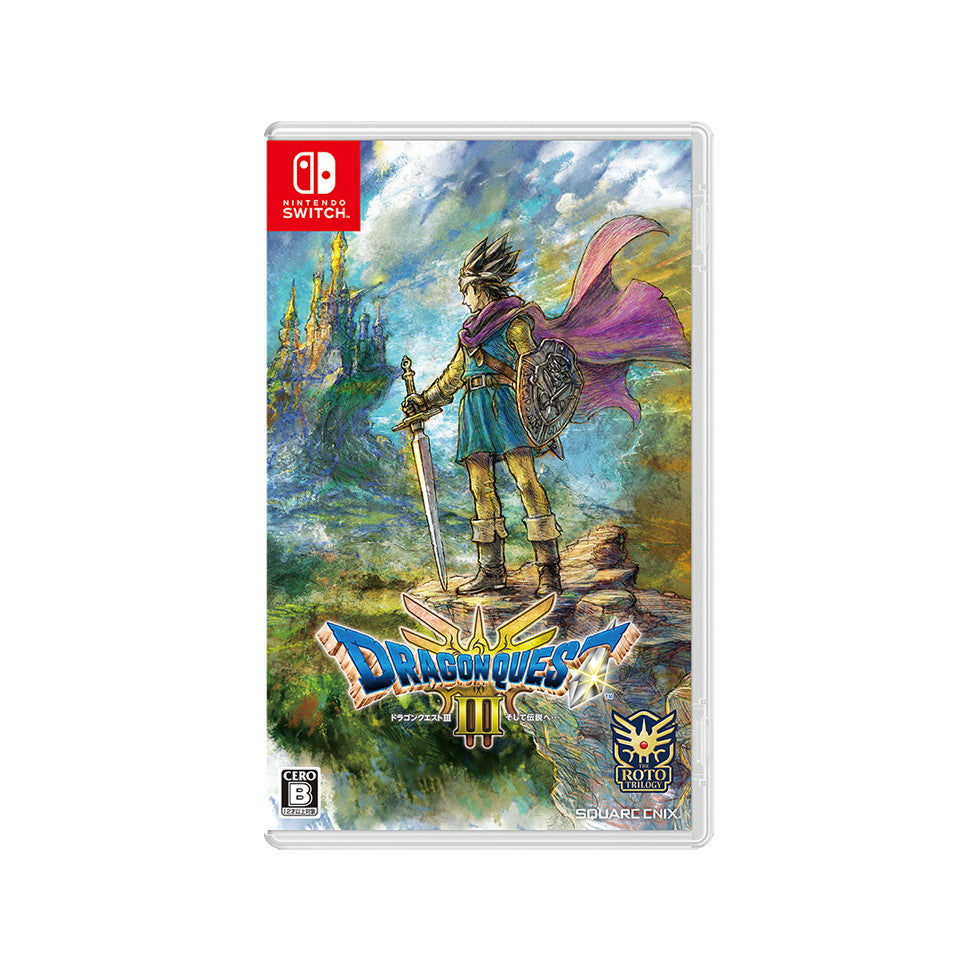 【中古即納】[お得品][表紙説明書なし][Switch] DRAGON QUEST III(ドラゴンクエスト3/ドラクエ3) そして伝説へ… スクウェア・エニックス(20241114)