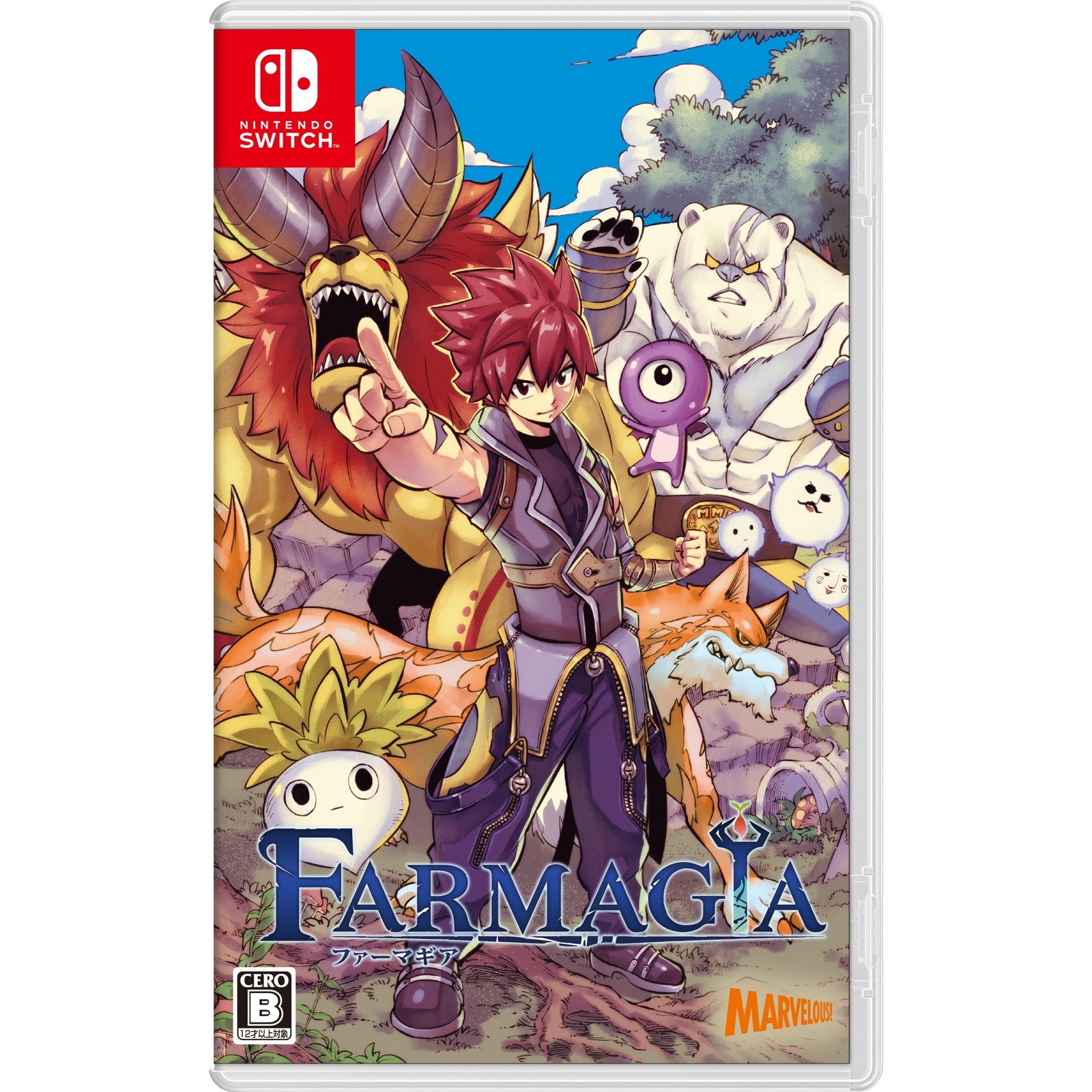【新品】【お取り寄せ】[Switch] FARMAGIA(ファーマギア) 通常版 マーベラス(20241101)