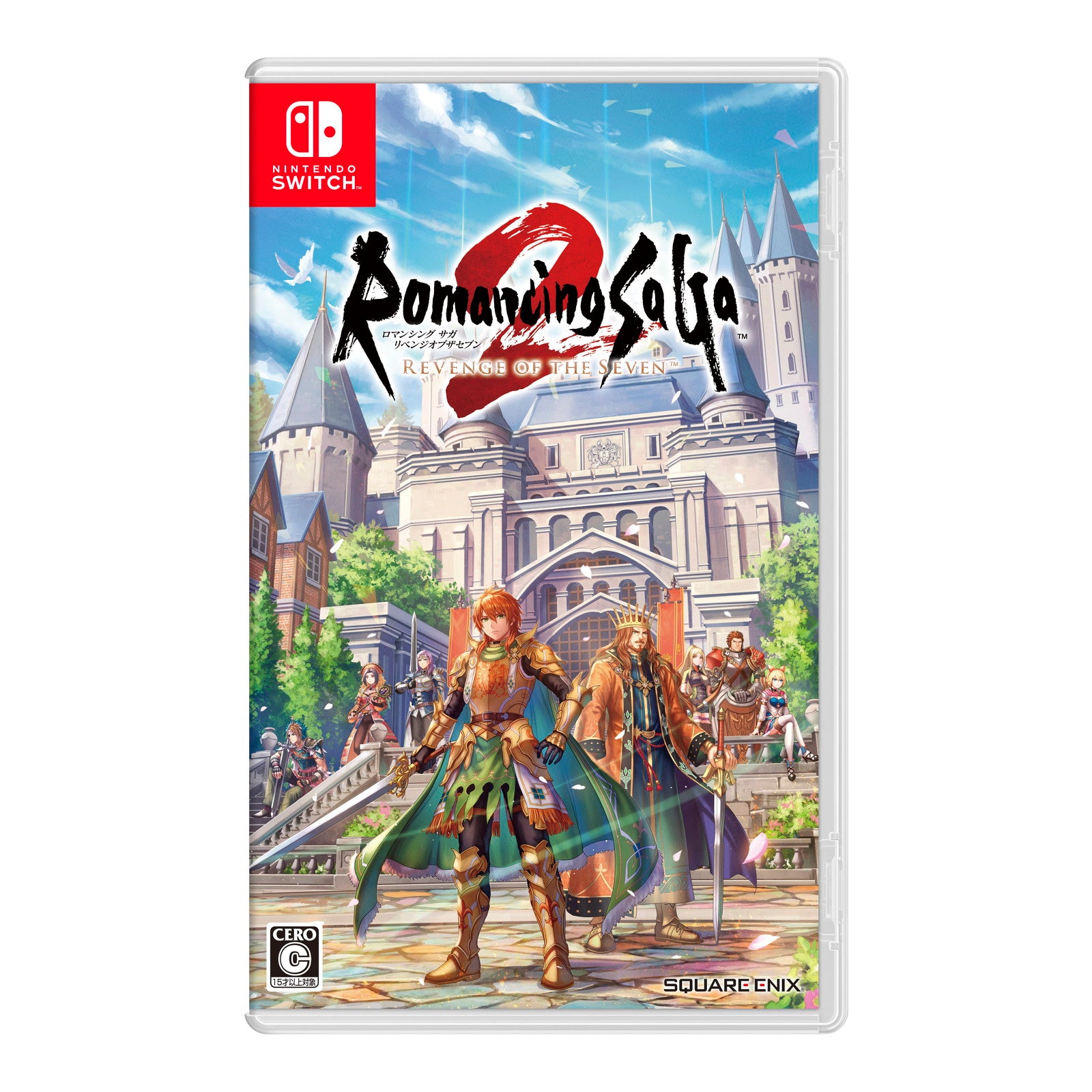 【新品即納】[Switch]初回特典付(特典装飾品セット シゲンの兵法書＆キャットのお守り) ロマンシング サガ2 リベンジオブセブン(Romancing SaGa 2: Revenge of the Seven) スクウェア・エニックス (20241024)