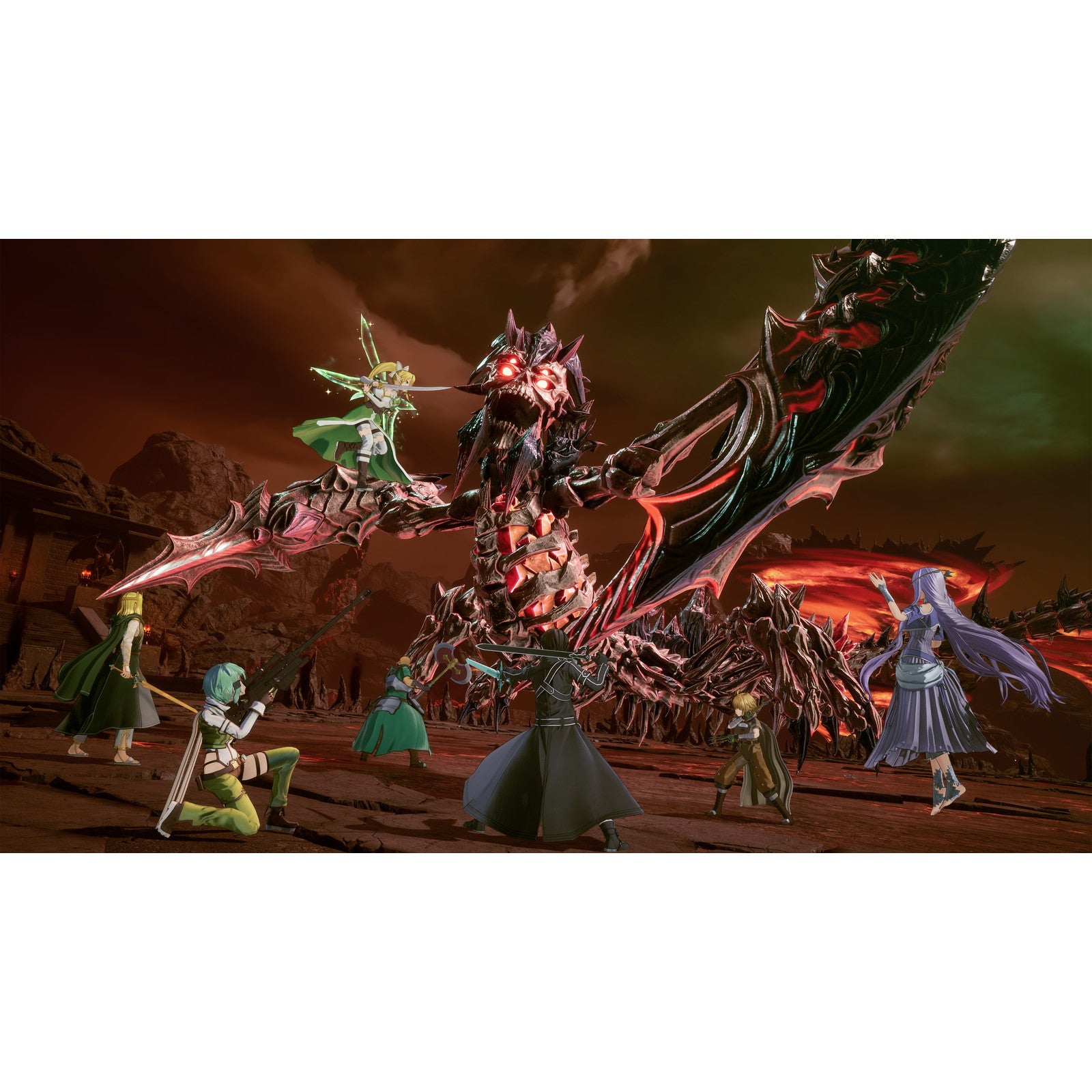 【新品即納】[Switch]早期購入特典＆PKG版CP特典付(魔王装束セット典コード&ユニオンアリーナカード(1枚)) ソードアート・オンライン フラクチュアード デイドリーム(SWORD ART ONLINE Fractured Daydream) バンダイナムコエンターテインメント (20241003)