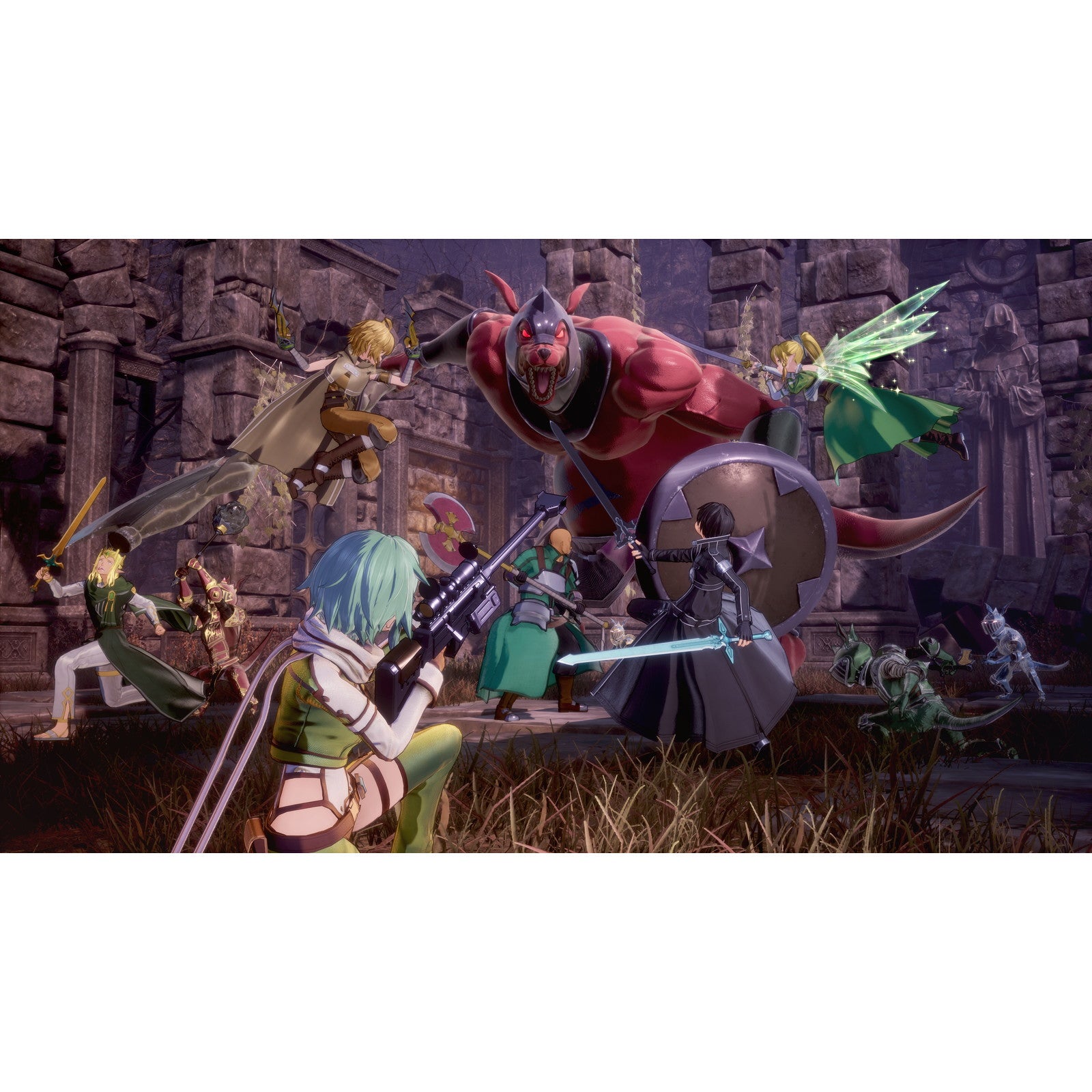 【新品即納】[Switch]早期購入特典＆PKG版CP特典付(魔王装束セット典コード&ユニオンアリーナカード(1枚)) ソードアート・オンライン フラクチュアード デイドリーム(SWORD ART ONLINE Fractured Daydream) バンダイナムコエンターテインメント (20241003)