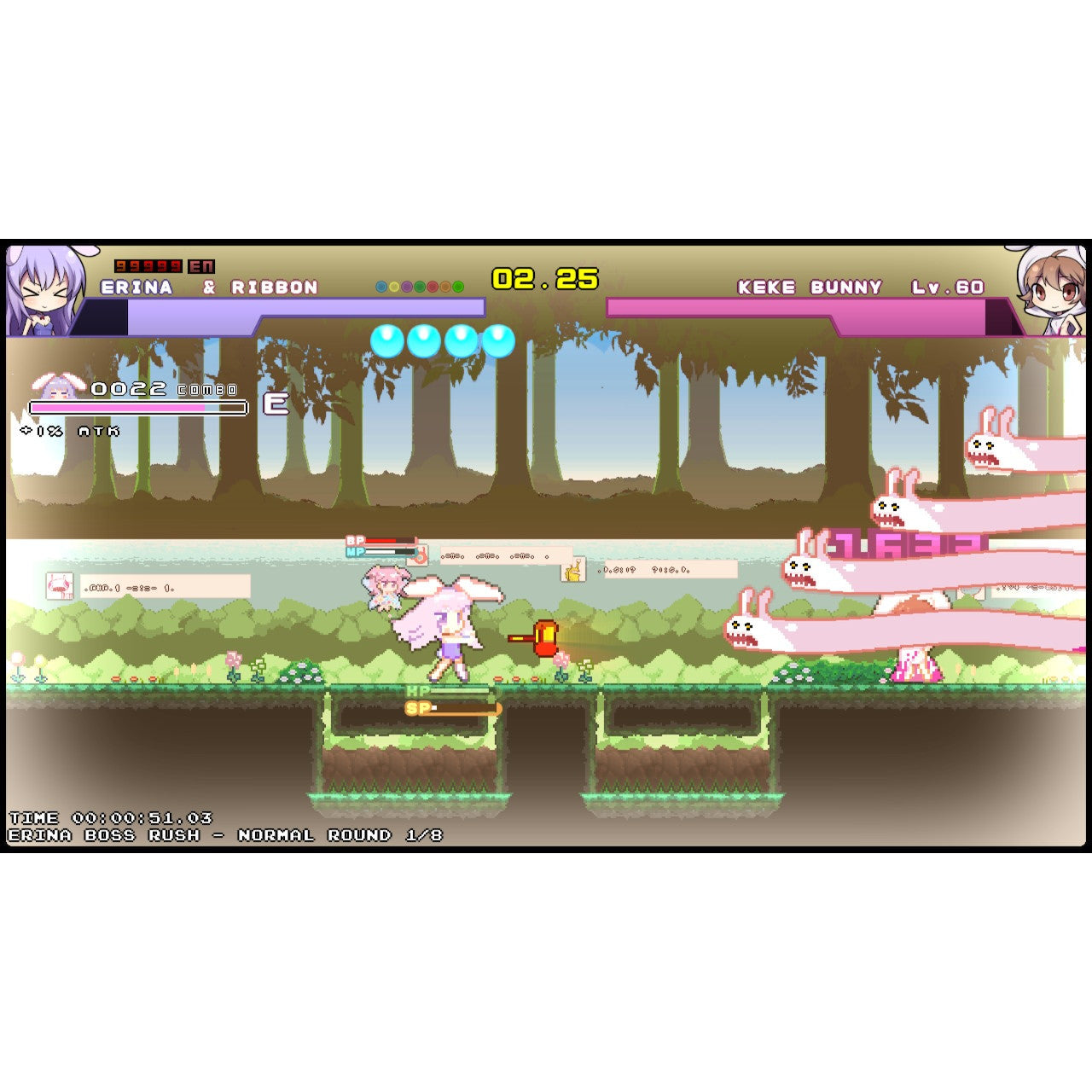 【新品即納】[Switch]初回特典付(メタルピンバッジ) Rabi-Ribi Platinum Edition(ラビリビ プラチナエディション) JUSTDAN INTERNATIONAL (20241024)