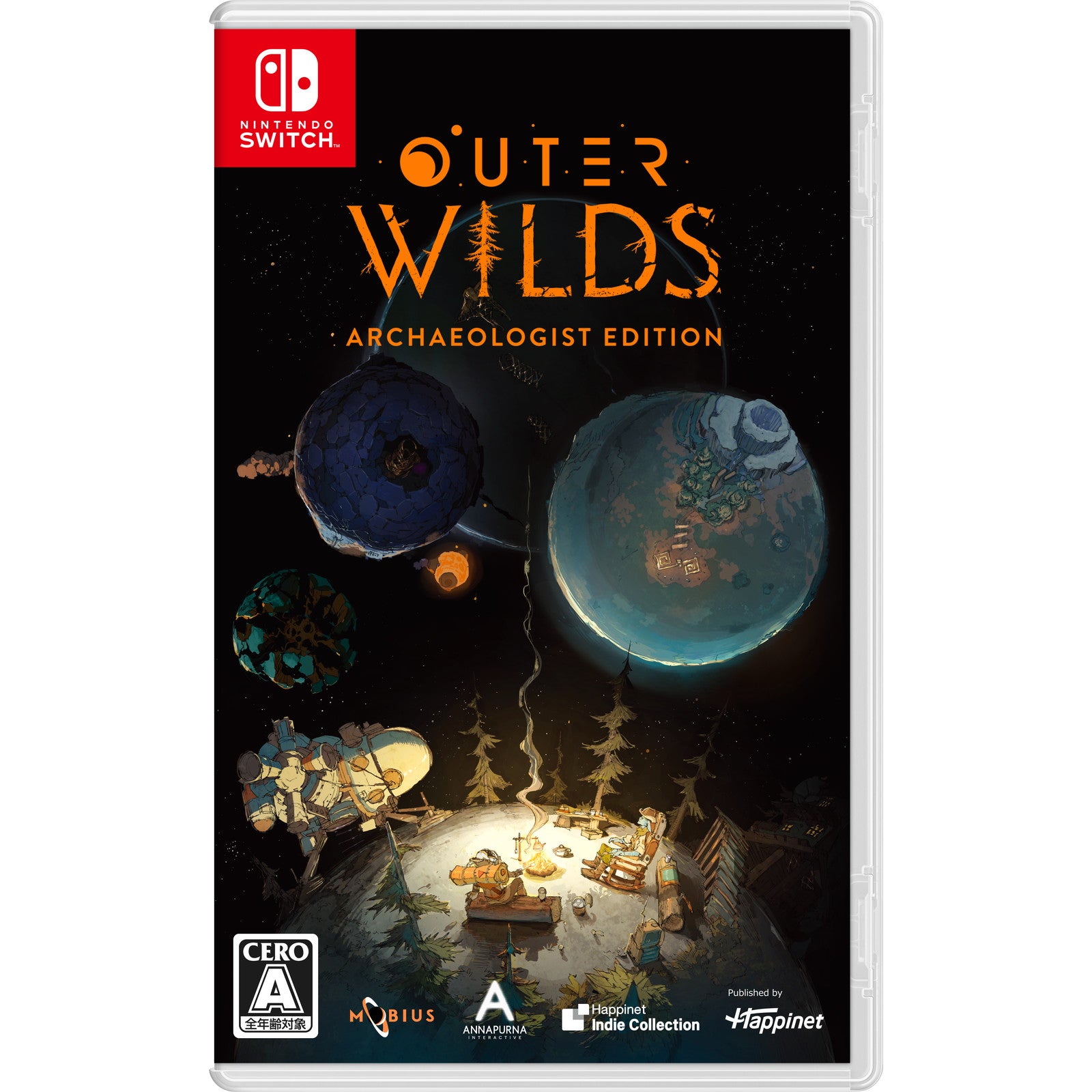 【新品即納】[Switch]初回特典付(スターターガイドブック) Outer Wilds: Archaeologist Edition(アウターワイルズ:アーキオロジストエディション) 通常版 ハピネット (20241024)