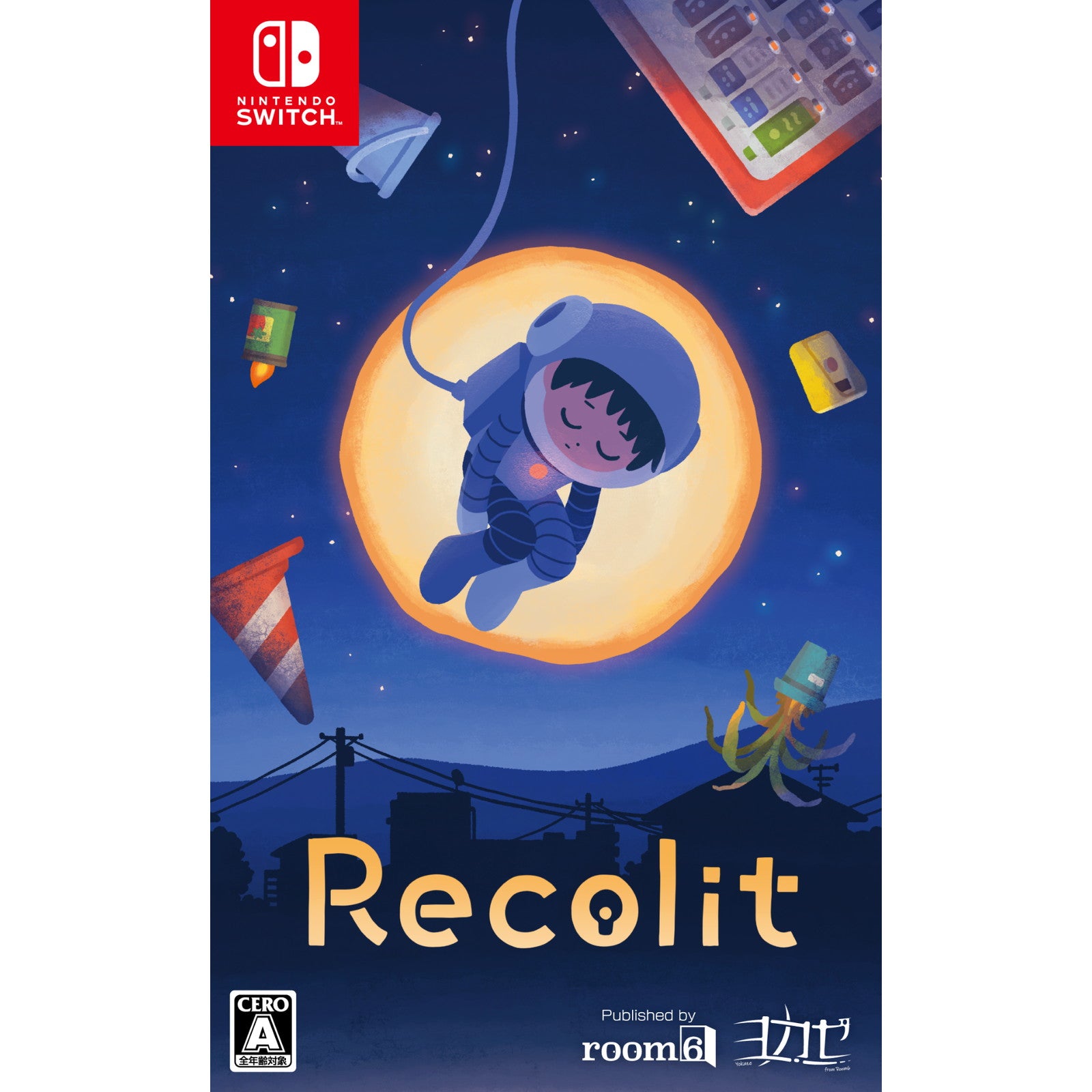 【新品即納】[Switch]初回特典付(サウンドトラックCD(1枚組)＆三方背ケース) Recolit(リコリット) room6 (20241017)