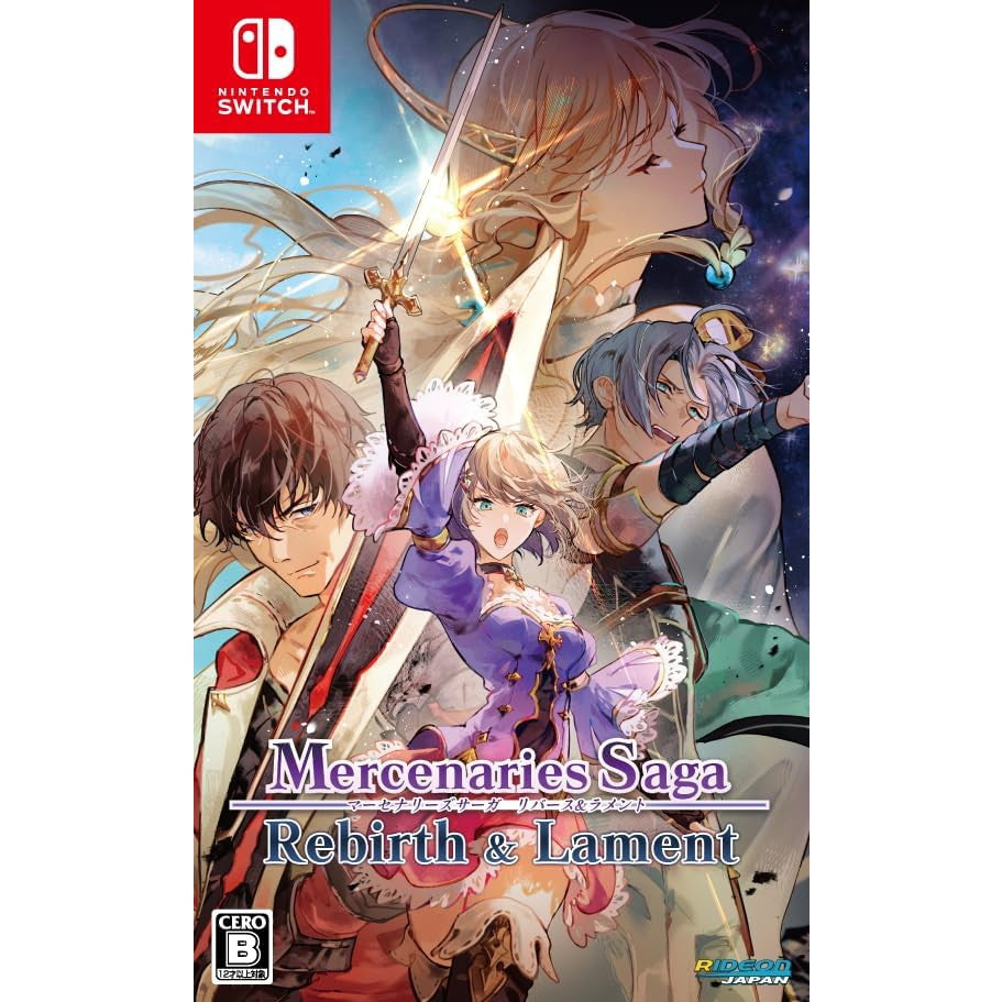 【新品】【お取り寄せ】[Switch] マーセナリーズサーガ リバース&ラメント(Mercenaries Saga Rebirth&Lament) 通常版 ライドオンジャパン(20241212)