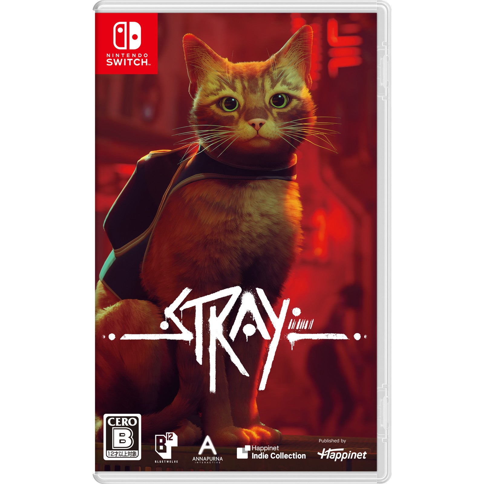 【新品即納】[Switch]初回特典付属 Stray(ストレイ) 通常版 ハピネット (20241119)