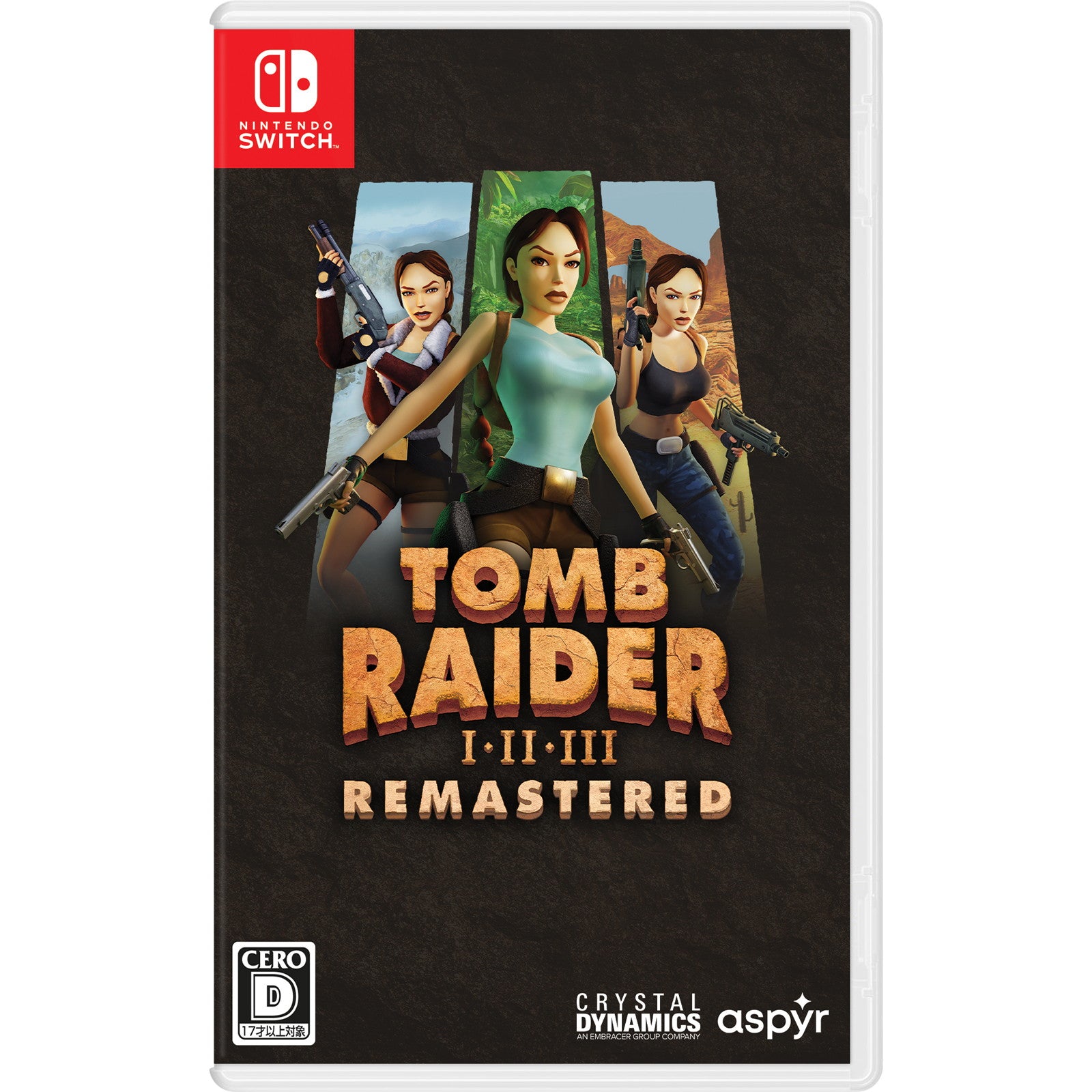 【新品】【お取り寄せ】[Switch] Tomb Raider I-III Remastered(トゥームレイダー 1-3 リマスター) 通常版 Aspyr(20241128)