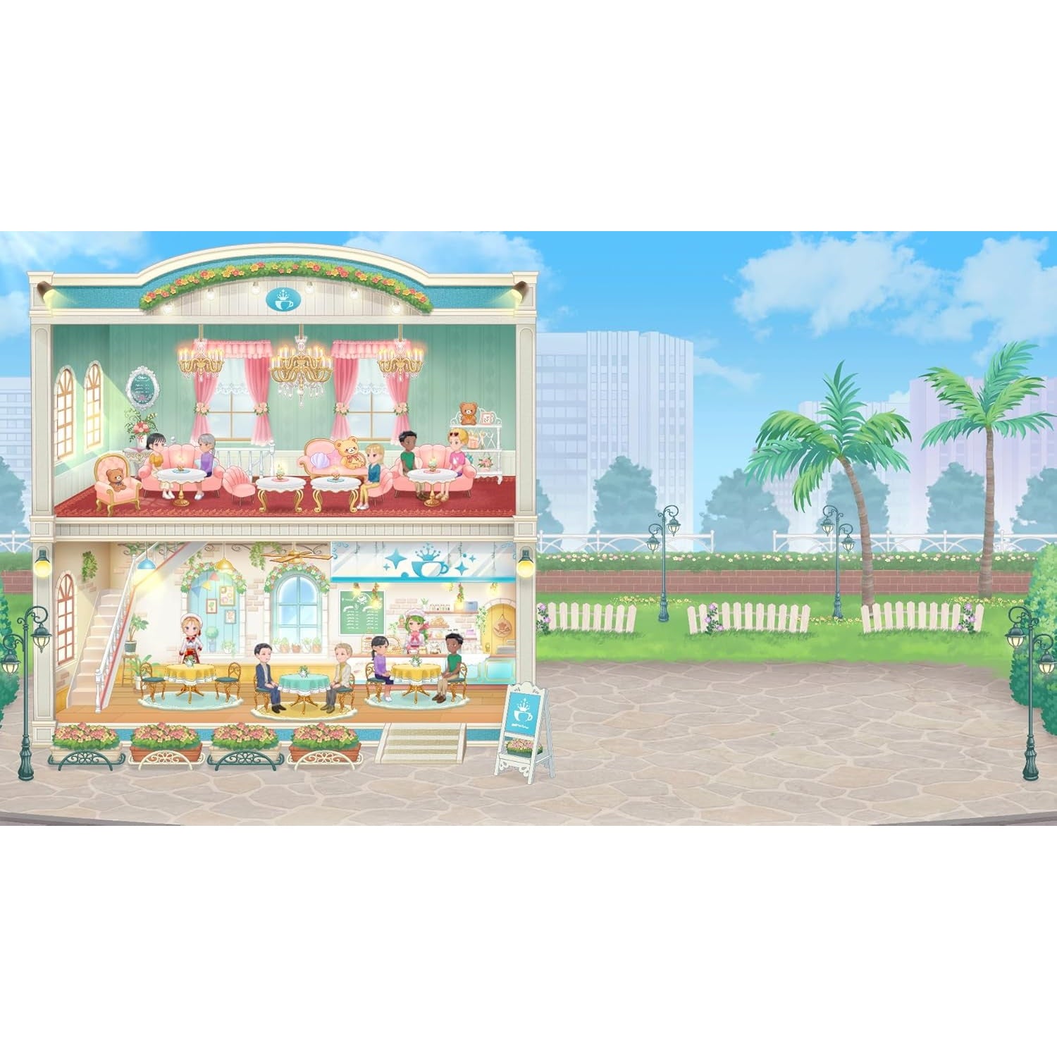 【中古即納】[Switch] デビュープロジェクト クッキングカフェ ディースリー・パブリッシャー(20241114)