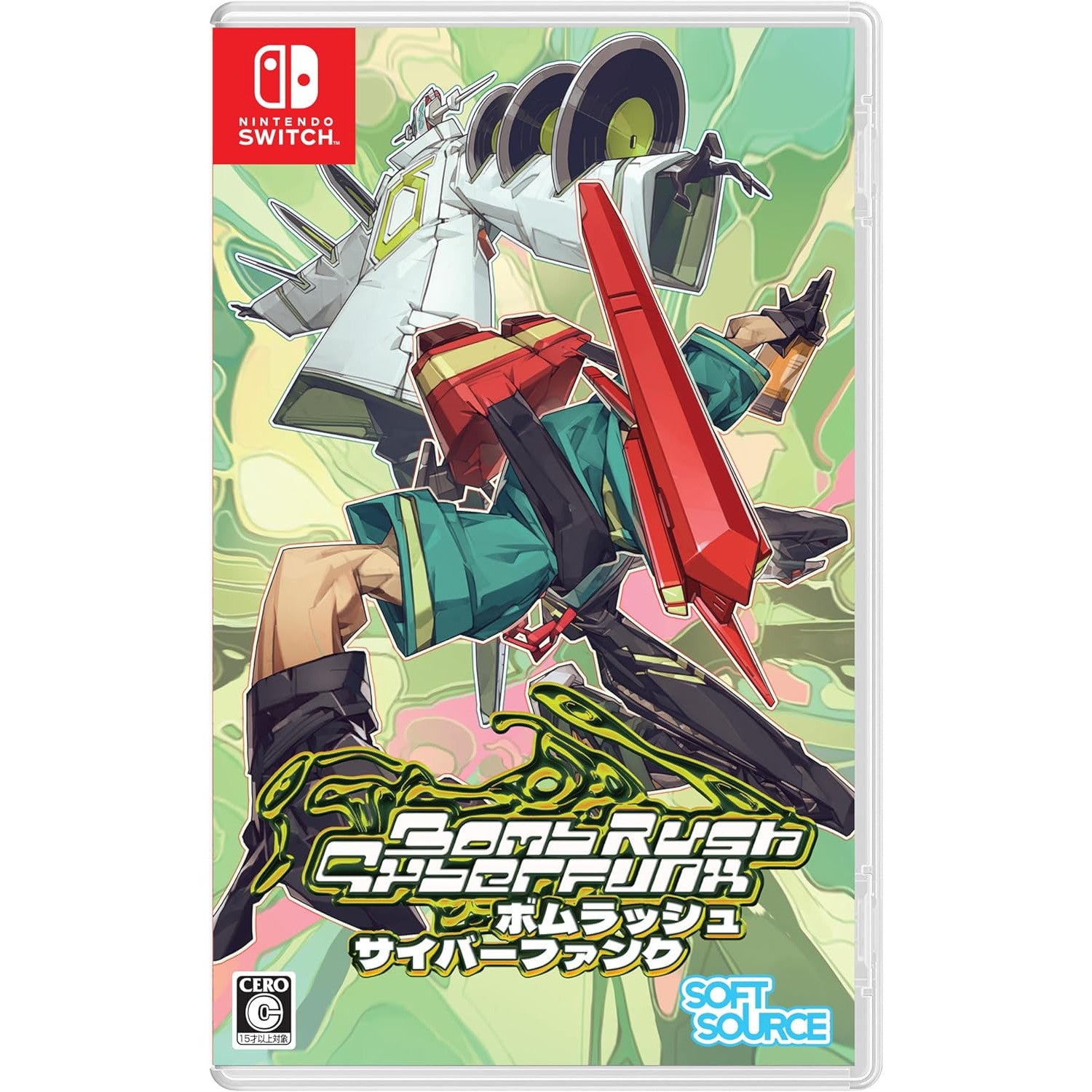 【新品即納】[Switch] Bomb Rush Cyberfunk(ボム・ラッシュ・サイバーファンク) SOFT SOURCE(20241219)
