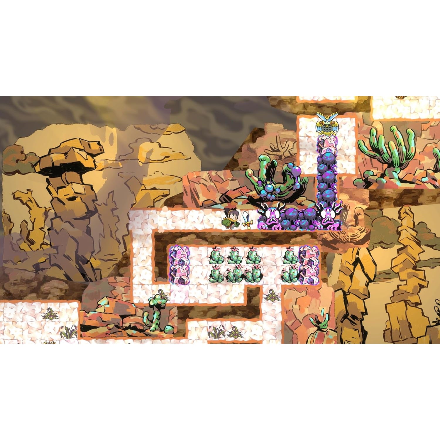 【中古即納】[Switch] アレンジャー・ロールパズリングの旅 SUPERDELUXE GAMES(20250130)