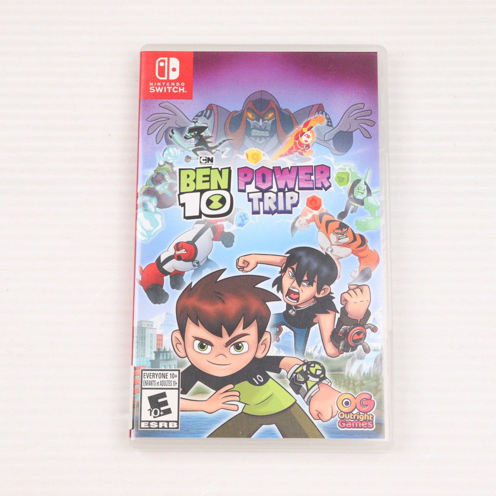 【中古即納】[Switch]Ben 10 Power Trip(ベン10:パワートリップ) 北米版(HAC-P-AUCLA) Outright Games (20201008)