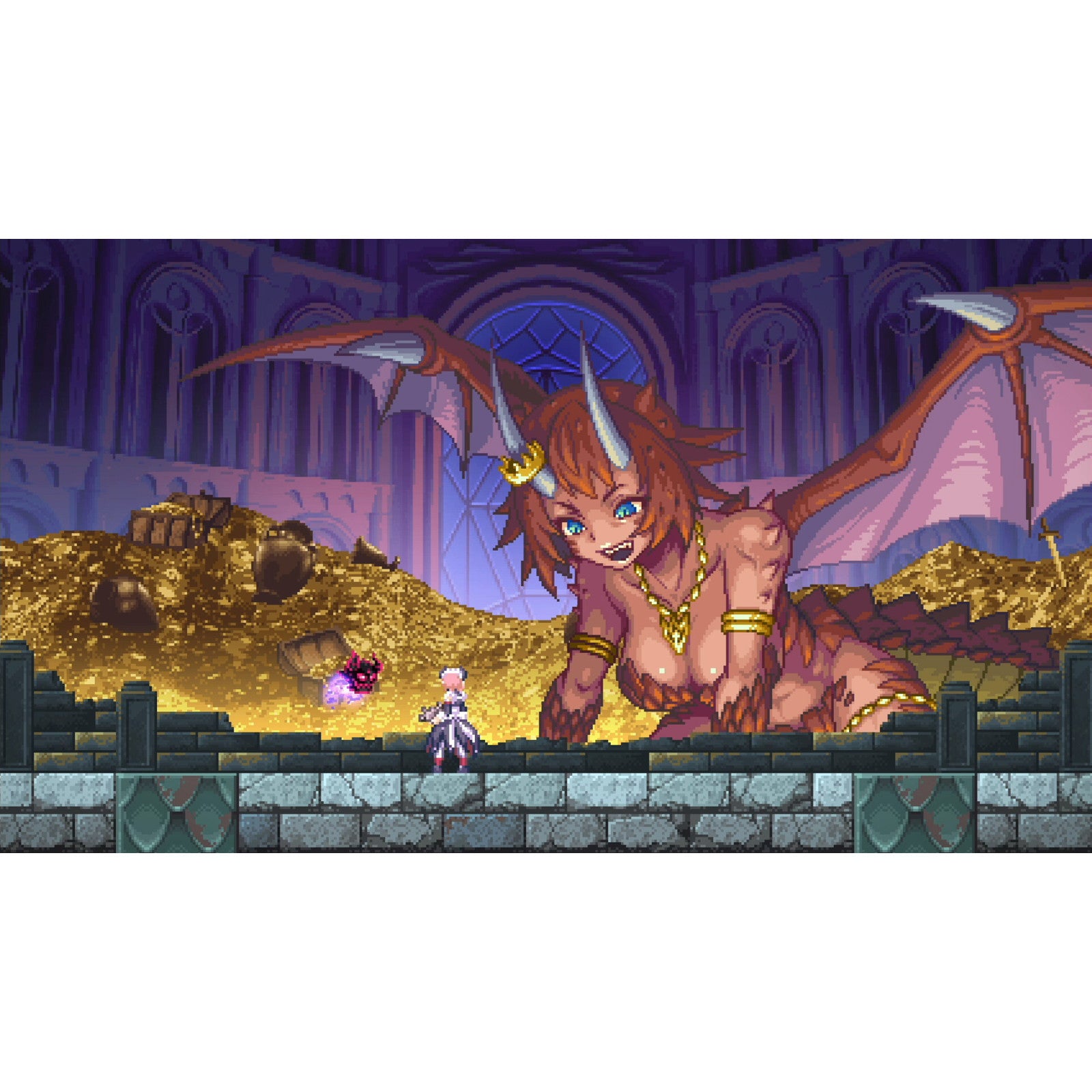 【中古即納】[Switch] グリム・ガーディアンズ サーヴァント・オブ・ザ・ダーク 通常版 インティ・クリエイツ(20250424)