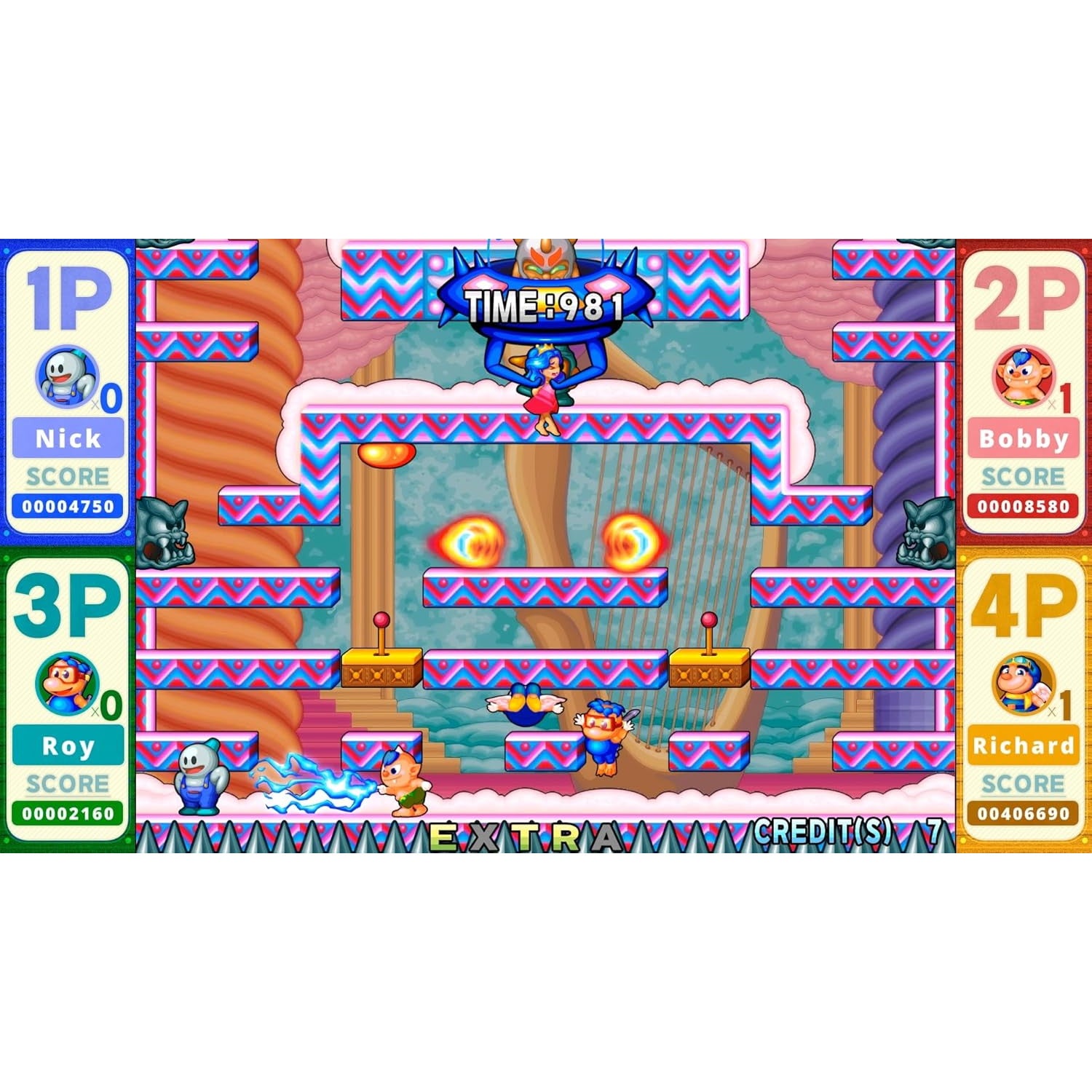 【新品即納】[Switch] 初回特典付(ゲームマニュアル＆ステッカー) SNOW BROS. 2 SPECIAL(スノーブラザーズ2 スペシャル) 通常版 グラビティゲームアライズ(20250424)