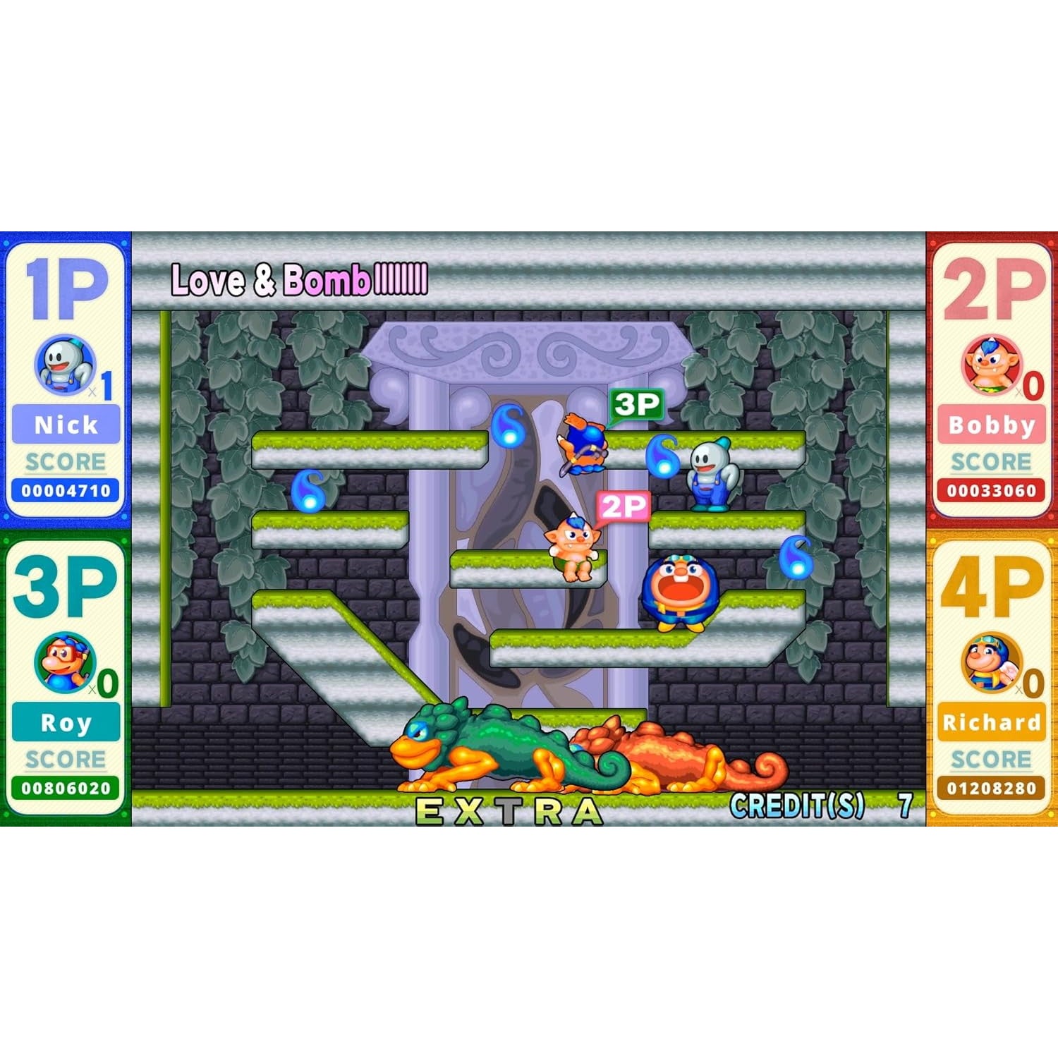 【新品即納】[Switch] 初回特典付(ゲームマニュアル＆ステッカー) SNOW BROS. 2 SPECIAL(スノーブラザーズ2 スペシャル) 通常版 グラビティゲームアライズ(20250424)