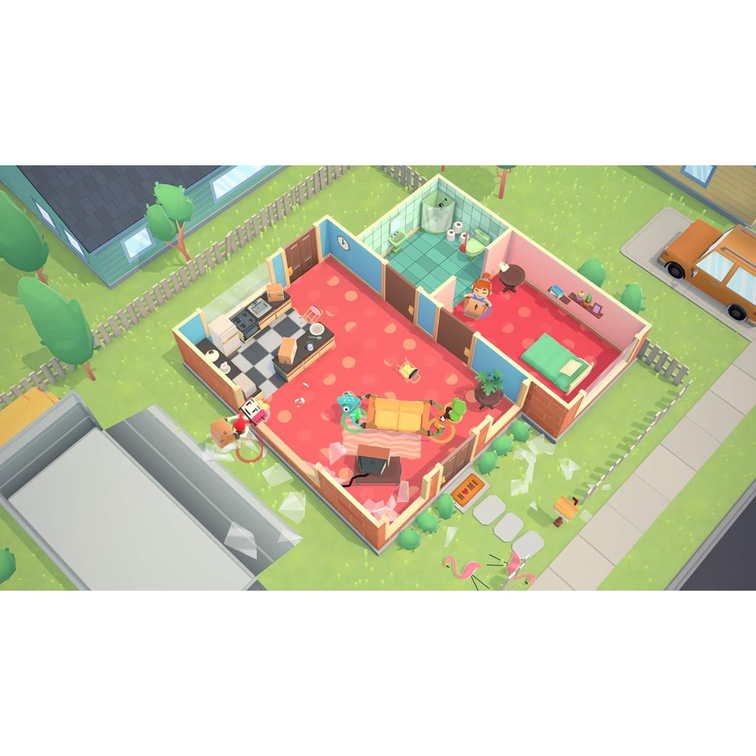 【新品即納】[Switch] Moving Out(ムービングアウト) 新価格版 Game Source Entertainment(HAC-2-AUMSA)(20250424)