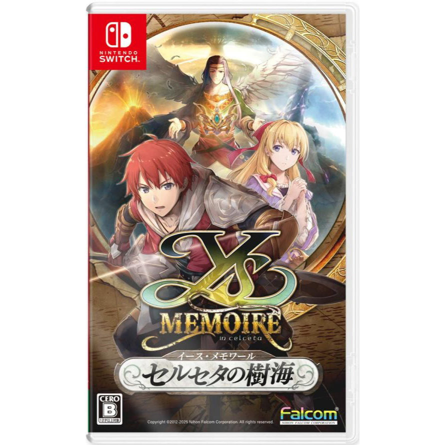 【新品即納】[Switch] 初回特典付(オリジナルサウンドトラックCD) イース・メモワール -セルセタの樹海-(Ys MEMOIRE FOLIAGE OCEAN IN CELCETA) 日本ファルコム(20250522)