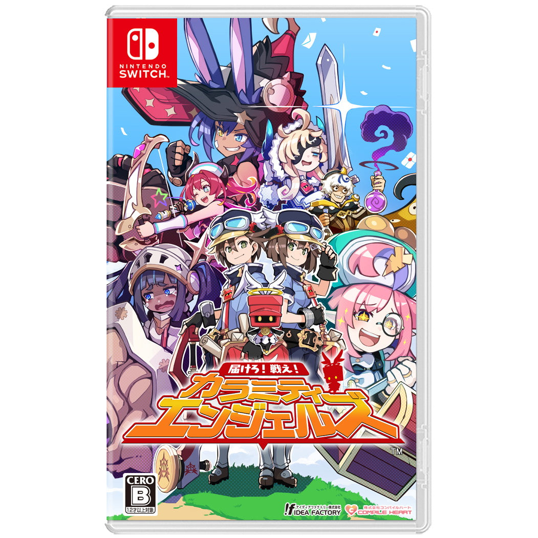 【中古即納】[お得品][表紙説明書なし][Switch] 届けろ!戦え!カラミティエンジェルズ 通常版 コンパイルハート(20250626)