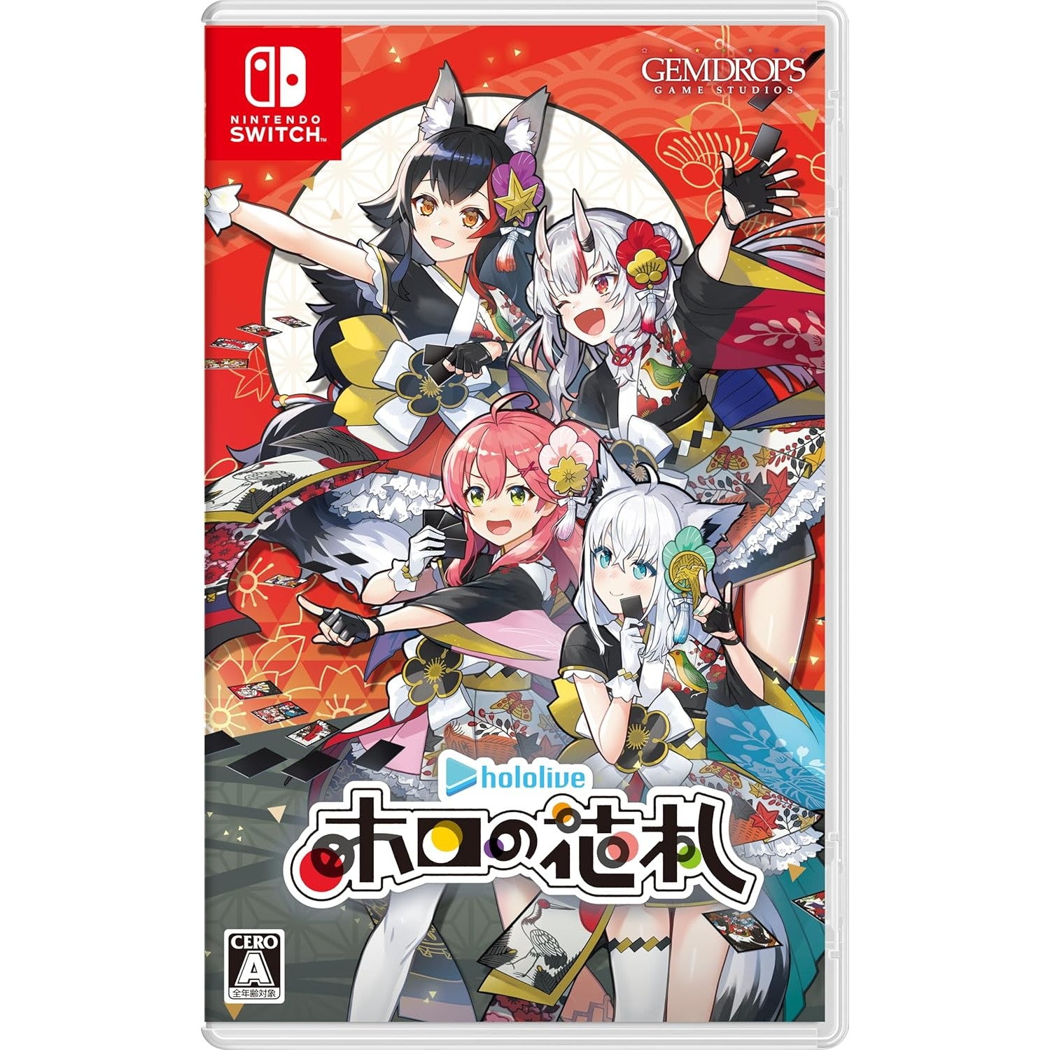 【新品】【お取り寄せ】[Switch] ホロの花札 通常版 ジェムドロップ(20250731)