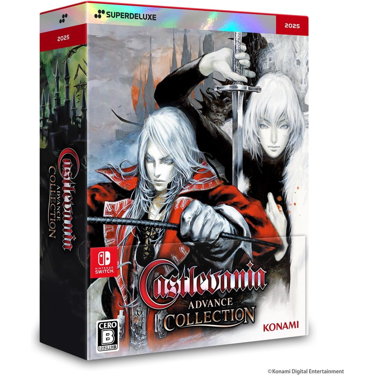 【新品】【お取り寄せ】[Switch] Castlevania Advance Collection(キャッスルヴァニア アドバンスコレクション) DELUXE EDITION(デラックスエディション)(限定版) SUPERDELUXE GAMES(20250731)