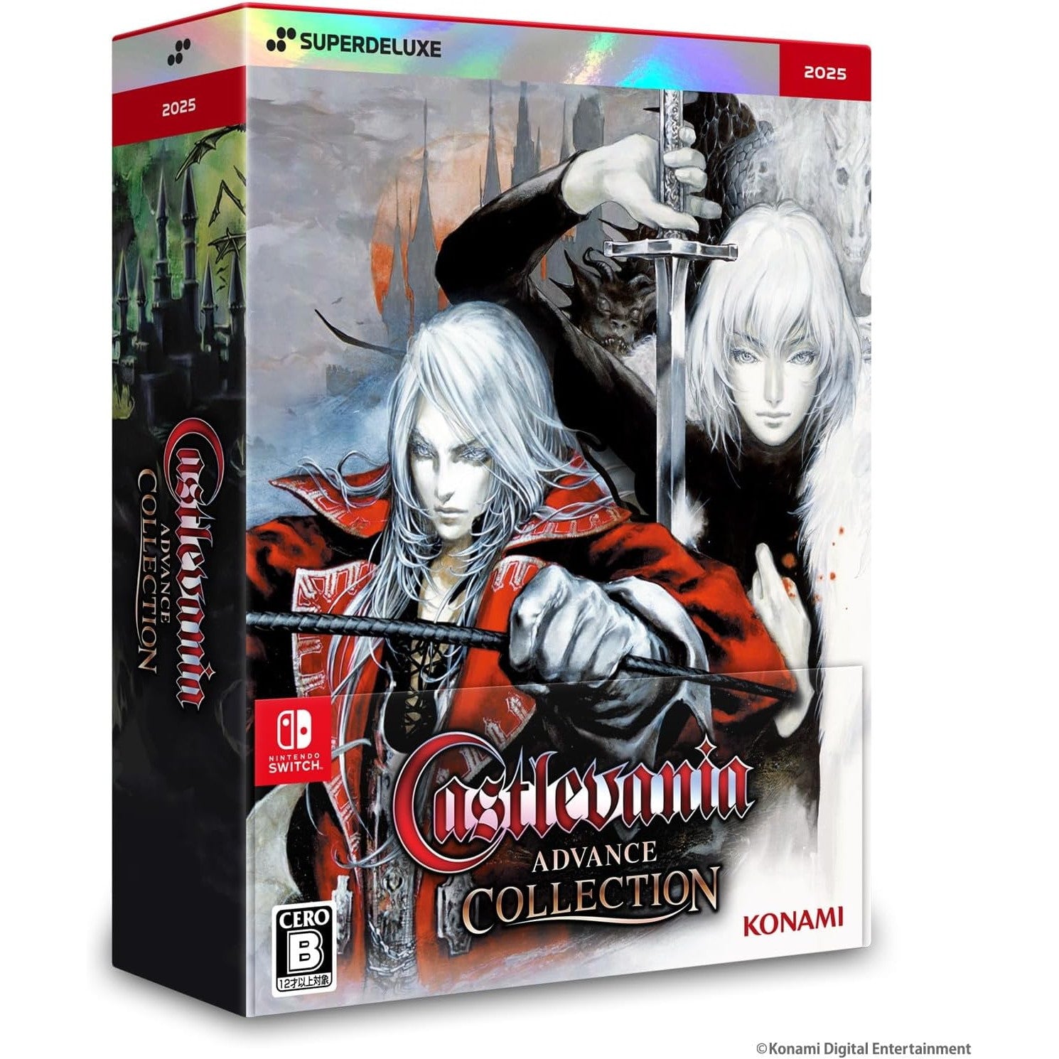【新品】【お取り寄せ】[Switch] Castlevania Advance Collection(キャッスルヴァニア アドバンスコレクション) DELUXE EDITION(デラックスエディション)(限定版) SUPERDELUXE GAMES(20250731)