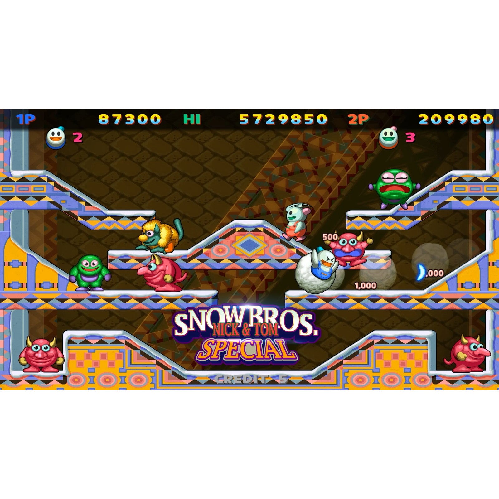 【予約前日出荷】[Switch] SNOWBROS. NICK & TOM SPECIAL Anniversary Edition(スノーブラザーズ スペシャル アニバーサリーエディション) DAEWONMEDIA(20250717)