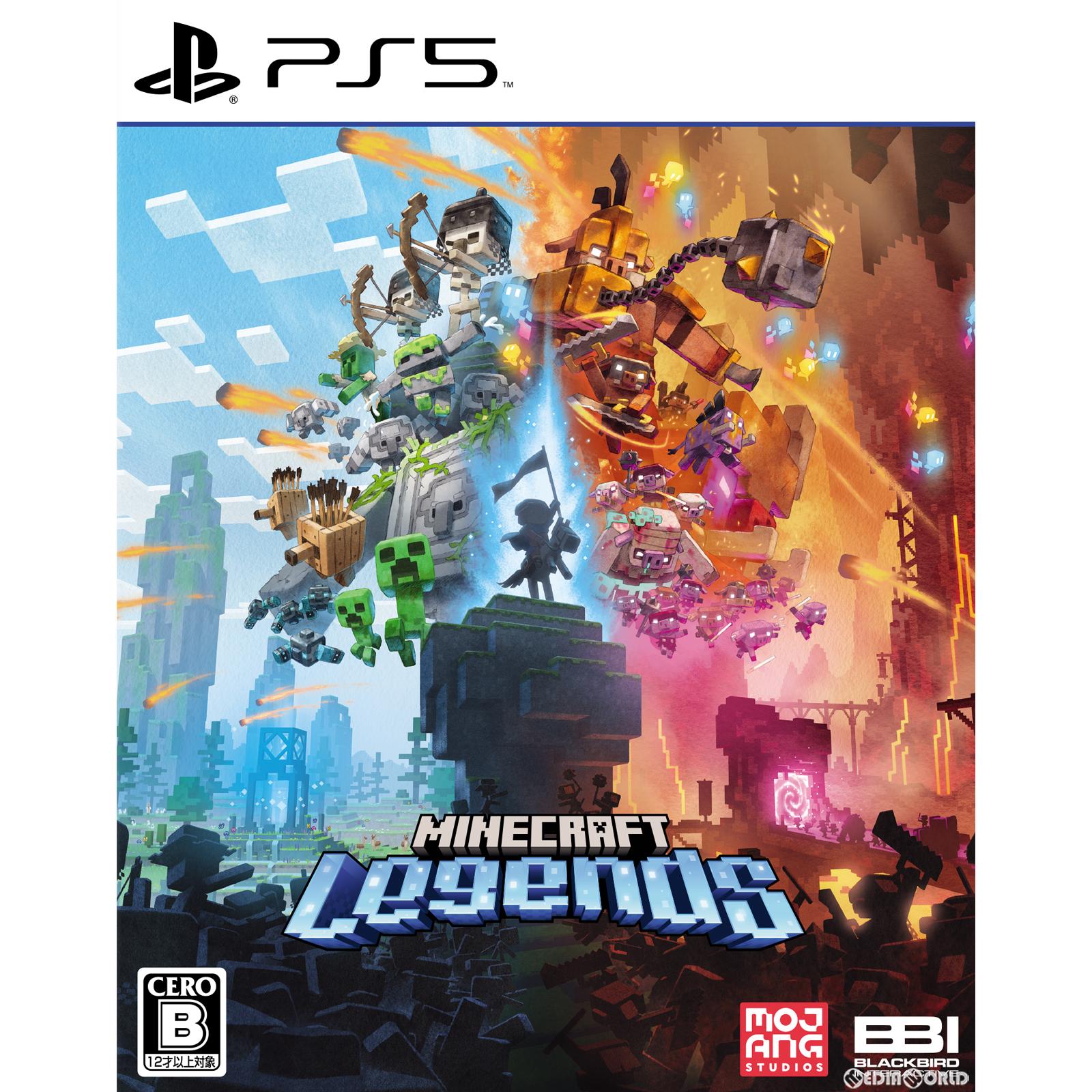 【新品】【お取り寄せ】[PS5] Minecraft Legends(マインクラフト レジェンズ) バンダイナムコエンターテインメント(20230419)