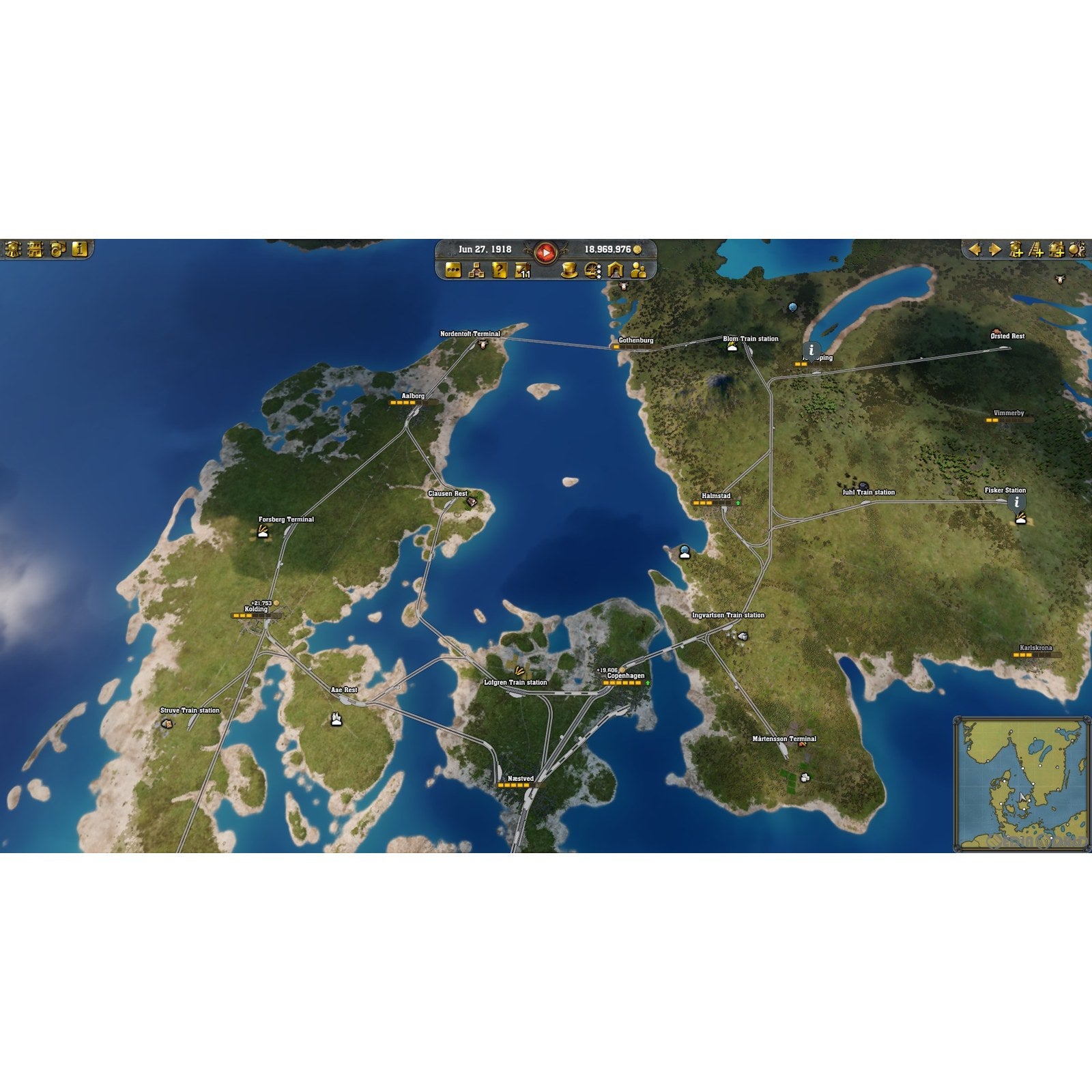 【中古即納】[PS5]レイルウェイ エンパイア 2 デラックスエディション(Railway Empire 2 Deluxe Edition) カリプソメディアジャパン (20230615)