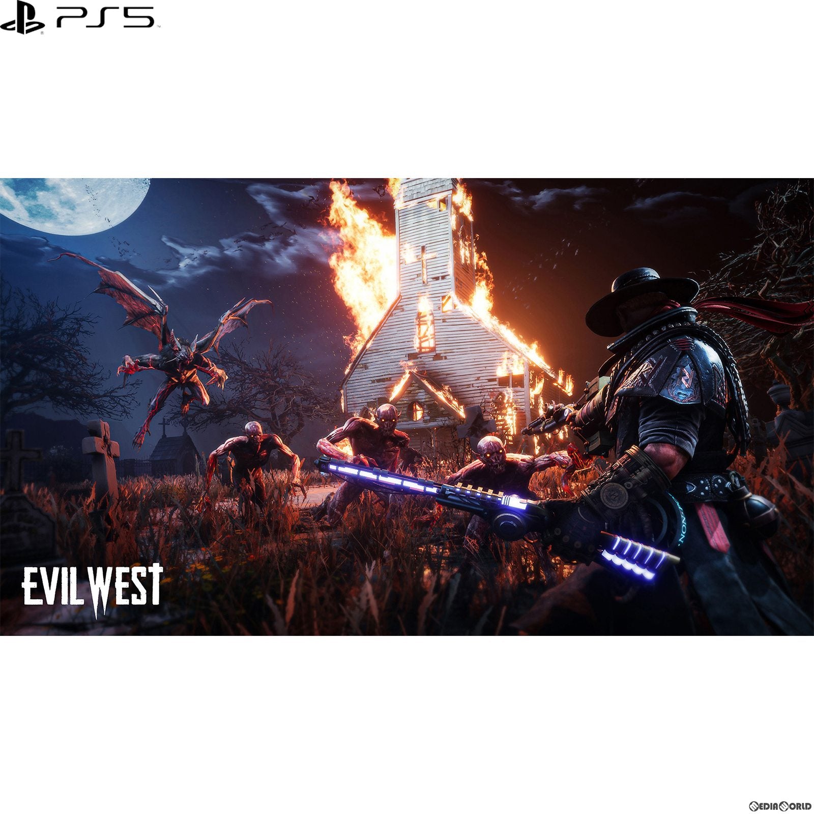 【新品】【お取り寄せ】[PS5]Evil West(イービルウェスト) オーイズミ・アミュージオ (20230720)