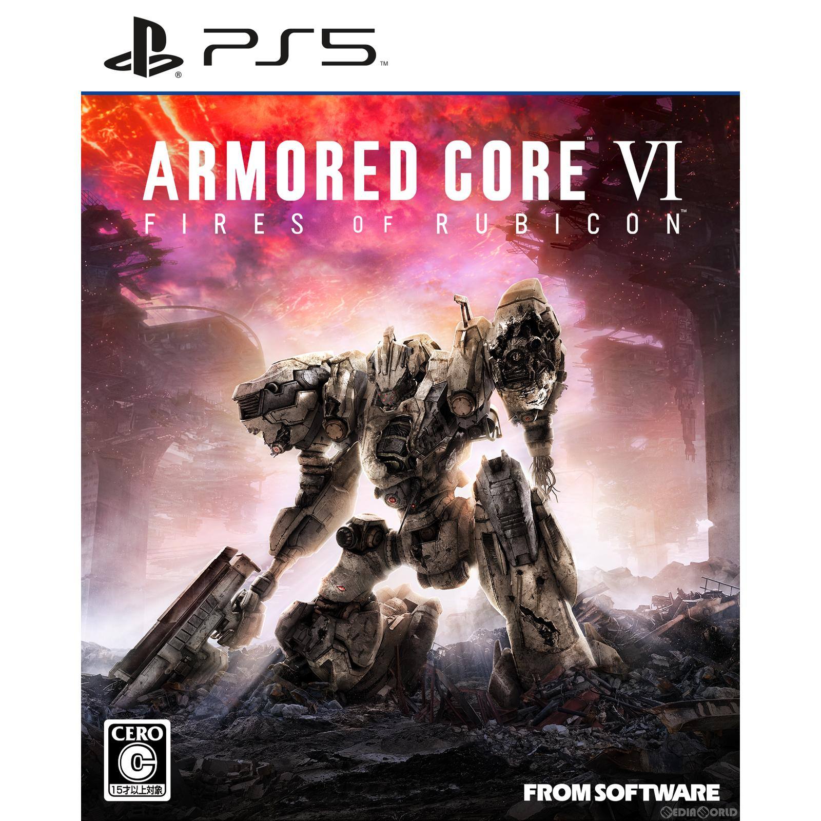 【新品即納】[PS5]ARMORED CORE&trade; VI FIRES OF RUBICON&trade;(アーマード・コア6 ファイアーズ オブ ルビコン) 通常版 フロム・ソフトウェア (20230825)