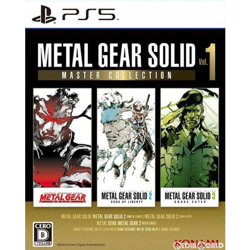 【新品】【お取り寄せ】[PS5] METAL GEAR SOLID: MASTER COLLECTION Vol.1(メタルギア ソリッド: マスターコレクション Vol.1) コナミデジタルエンタテインメント(20231024)