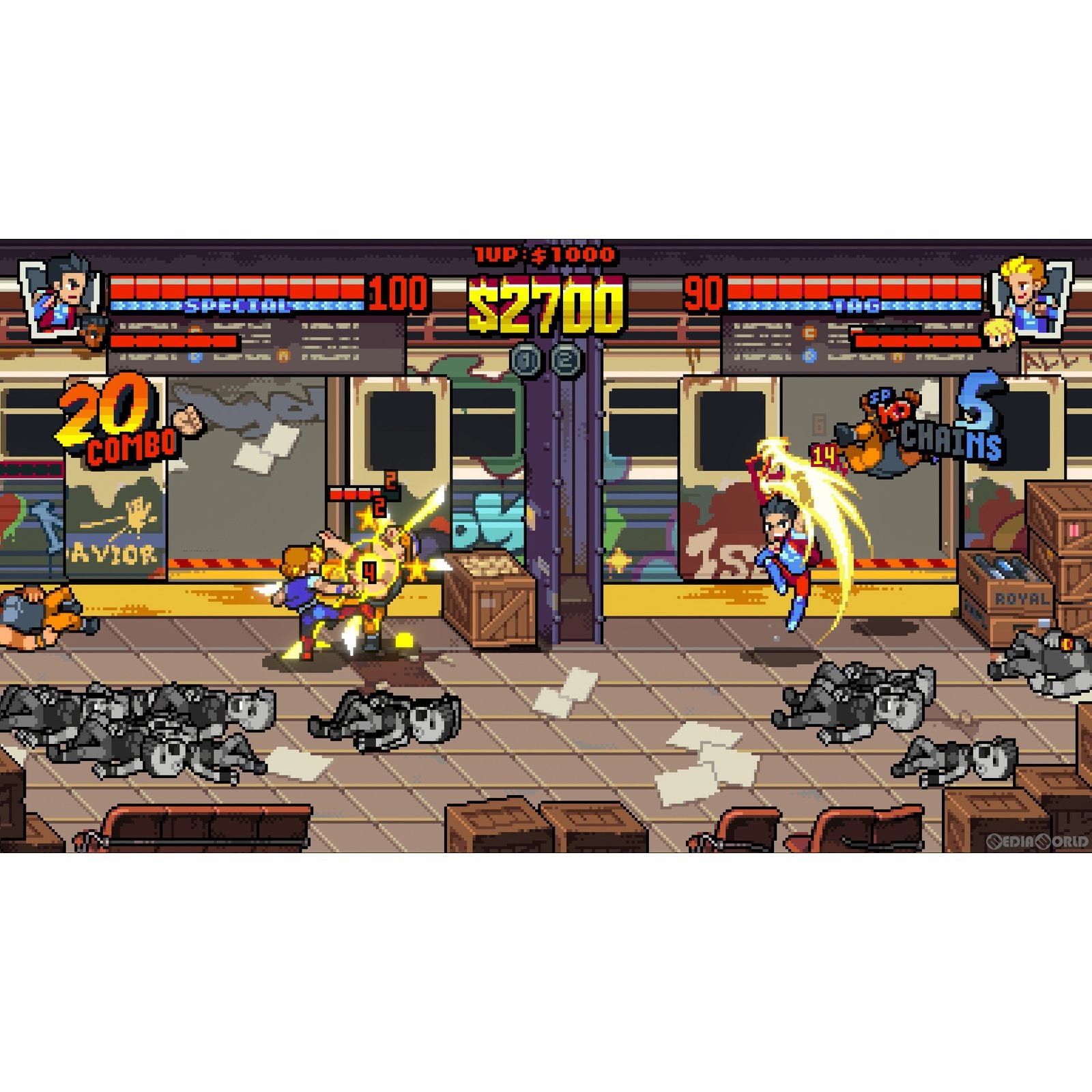 【新品即納】[PS5]ダブルドラゴン外伝 ライズ・オブ・ザ・ドラゴン(Double Dragon Gaiden: Rise of the Dragons) H2 INTERACTIVE (20230914)