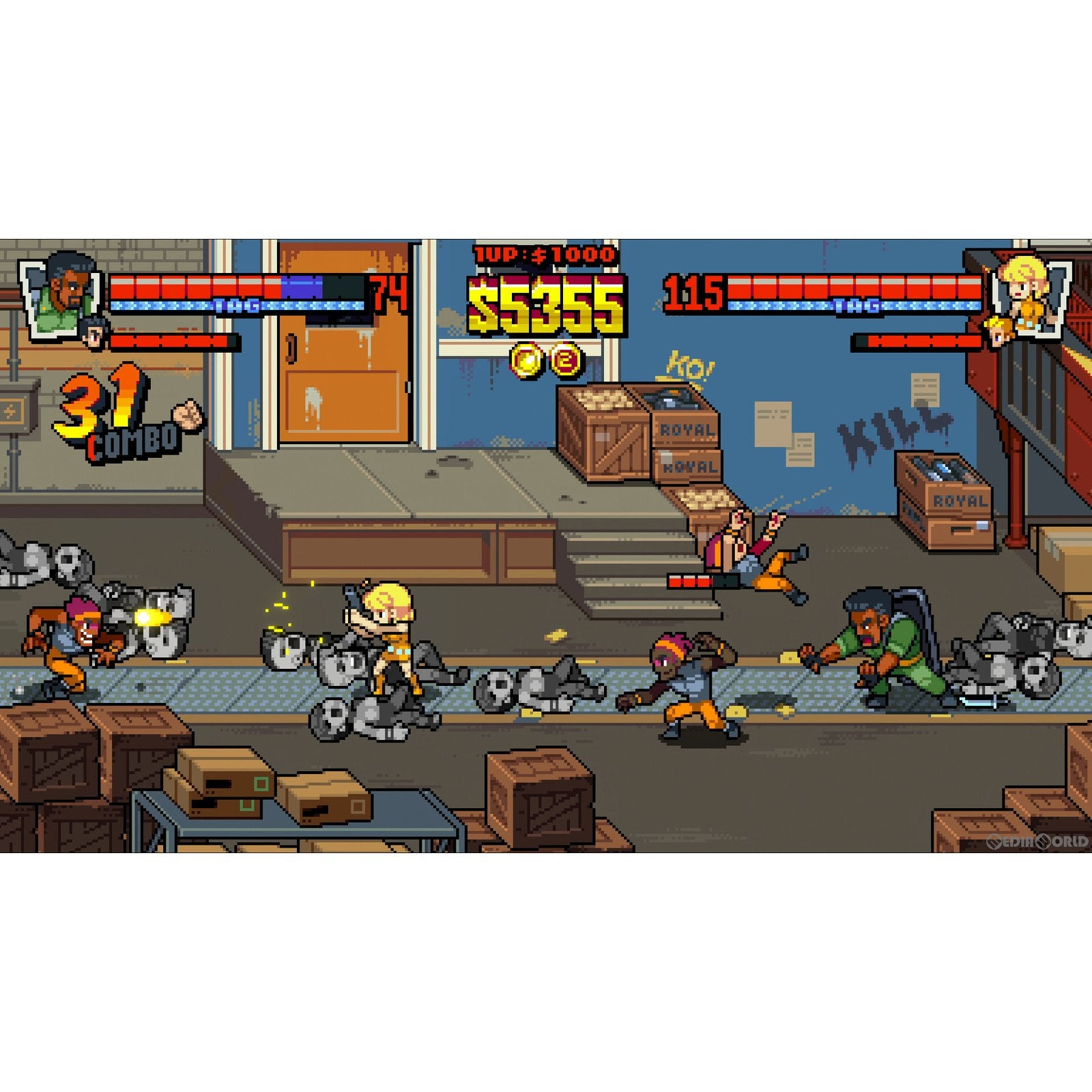 【新品即納】[PS5]ダブルドラゴン外伝 ライズ・オブ・ザ・ドラゴン(Double Dragon Gaiden: Rise of the Dragons) H2 INTERACTIVE (20230914)