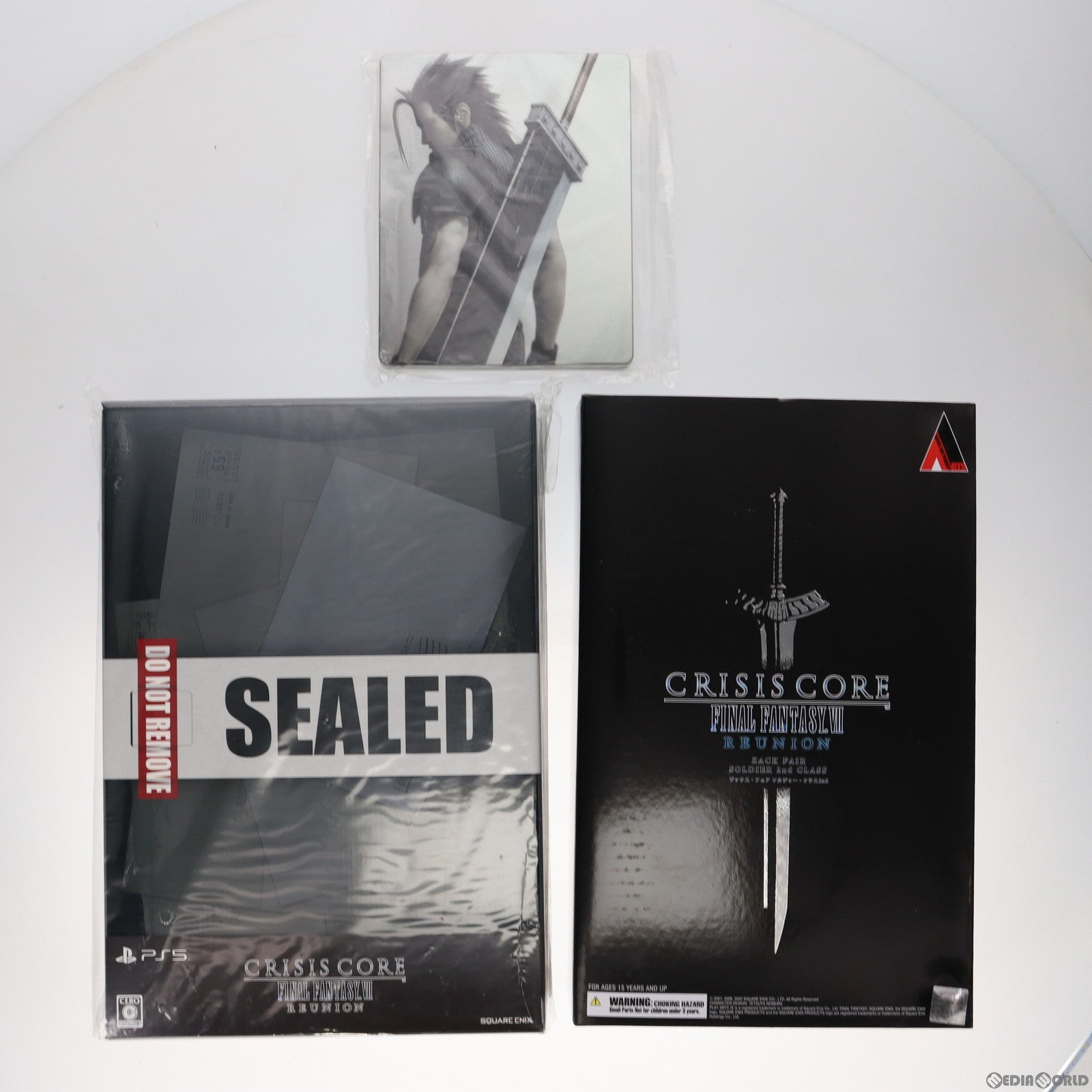 【中古即納】[PS5]e-STORE限定 クライシス コア -ファイナルファンタジーVII- リユニオン(CRISIS CORE -FINAL FANTASY 7- REUNION) ヒーローエディション(限定版) スクウェア・エニックス (20221213)