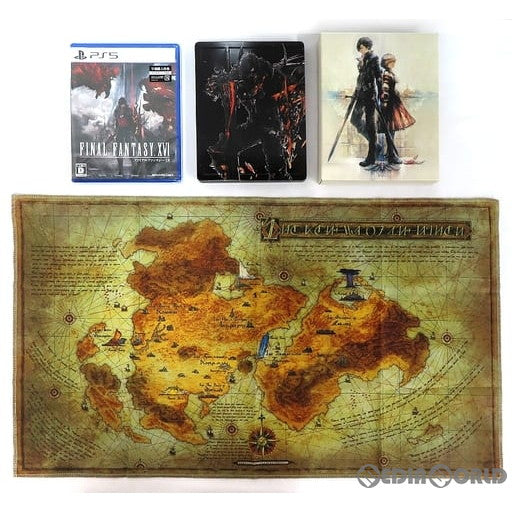 【中古即納】[PS5]FINAL FANTASY XVI(ファイナルファンタジー16/FF16) デラックスエディション(限定版) スクウェア・エニックス (20230622)