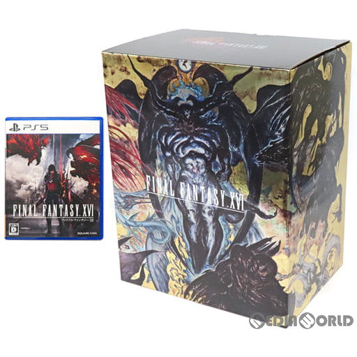 【中古即納】[お得品][表紙説明書なし][PS5]FINAL FANTASY XVI(ファイナルファンタジー16/FF16) コレクターズエディション(限定版) スクウェア・エニックス (20230622)