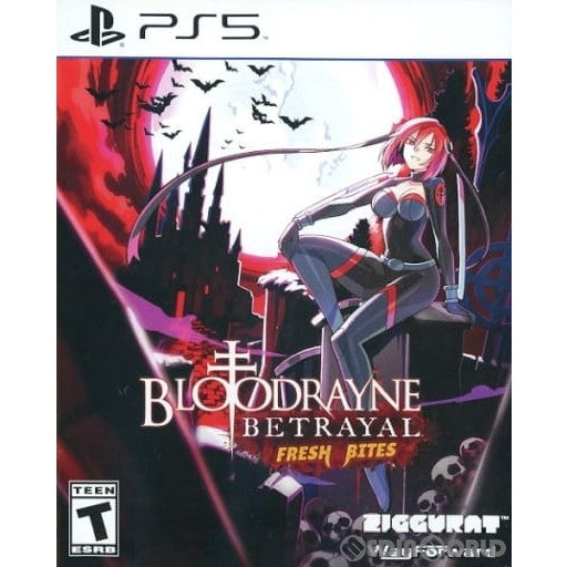 【中古即納】[PS5]BLOODRAYNE BETRAYAL: FRESH BITES(ブラッドレイン 深紅の叛逆者(クリムゾンスレイヤー) リマスター版) 北米版(2108244) Limited Run Games (20210909)