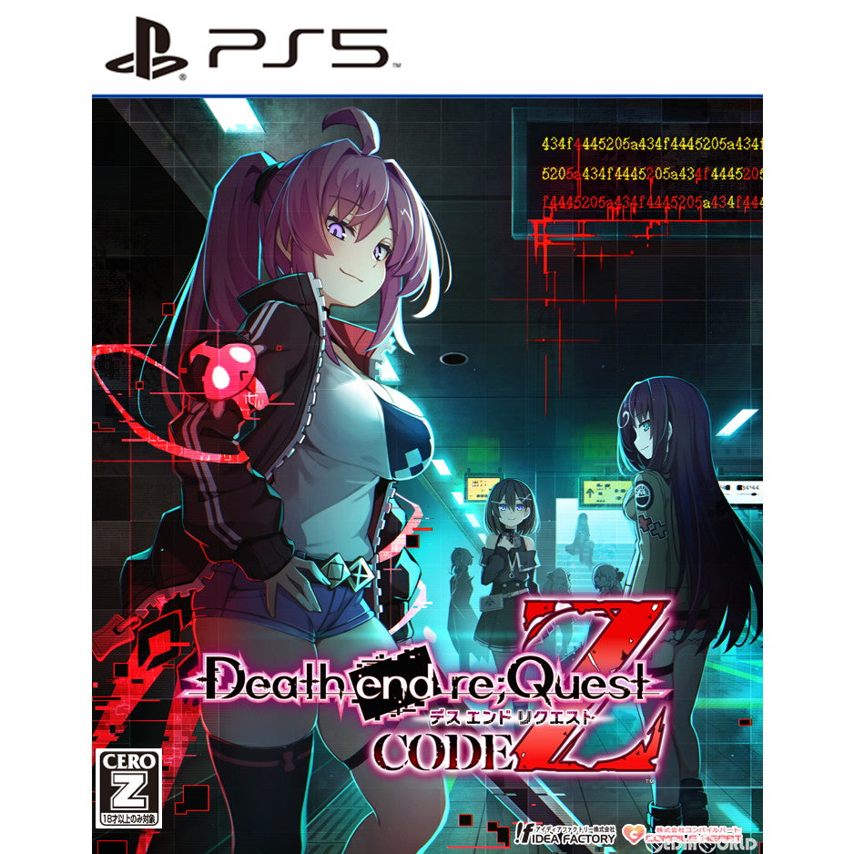 【予約前日出荷】[PS5]初回特典付(推しを血まみれスタンプ) Death end re;Quest Code Z(デス エンド リクエスト コード ゼット) 通常版(20240919)