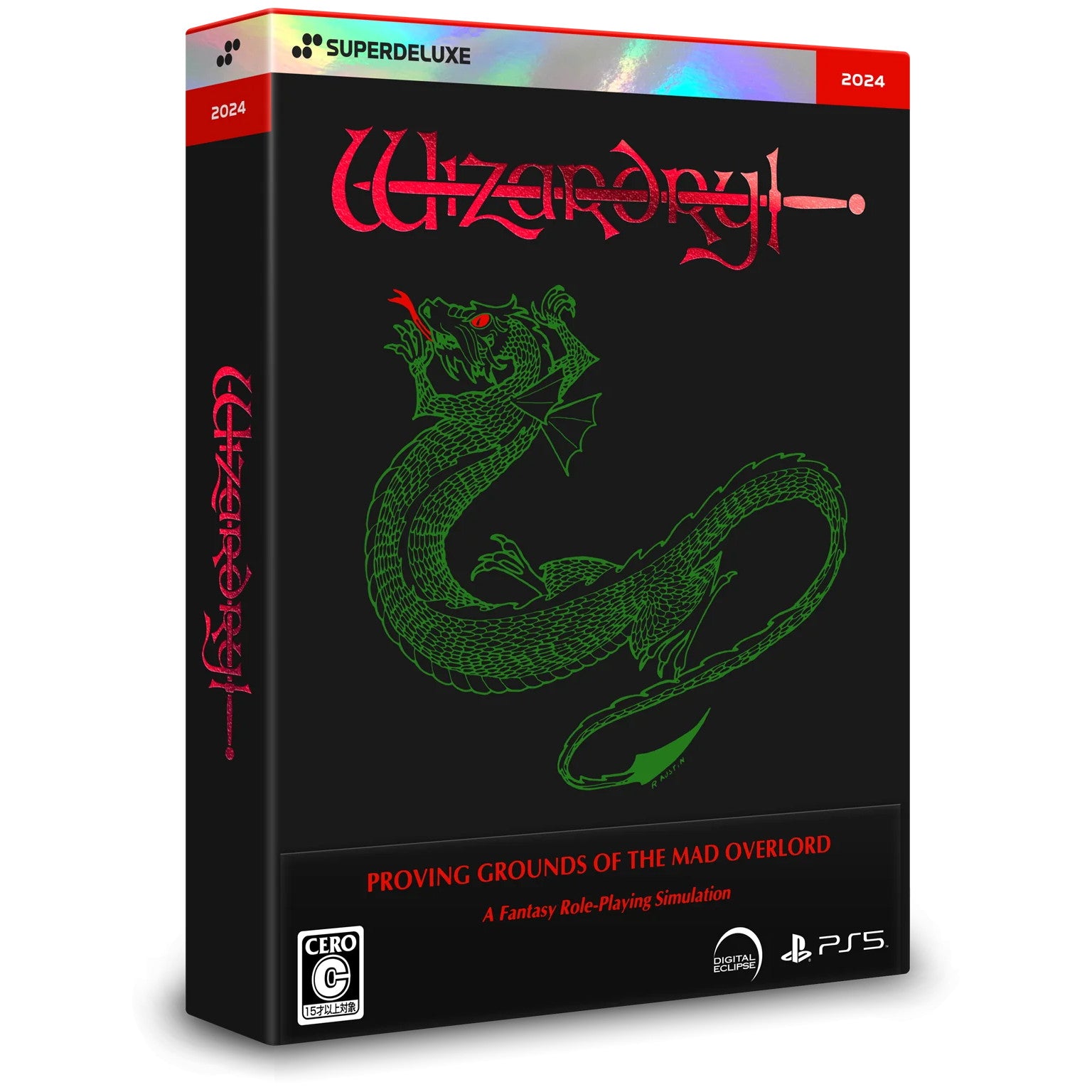 【中古即納】[PS5] Wizardry: Proving Grounds of the Mad Overlord(ウィザードリィ:プルーヴィング グラウンズ オブ ザ マッド オーバーロード) DELUXE EDITION(デラックスエディション)(限定版) SUPERDELUXE GAMES(20241010)