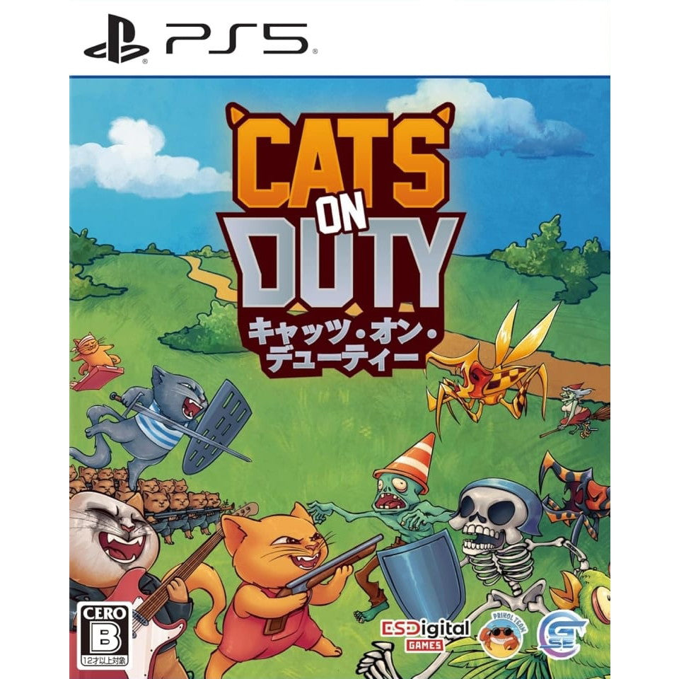 【新品即納】[PS5]予約特典付(猫のふせん) Cats On Duty(キャッツ・オン・デューティー) Game Source Entertainment (20241212)