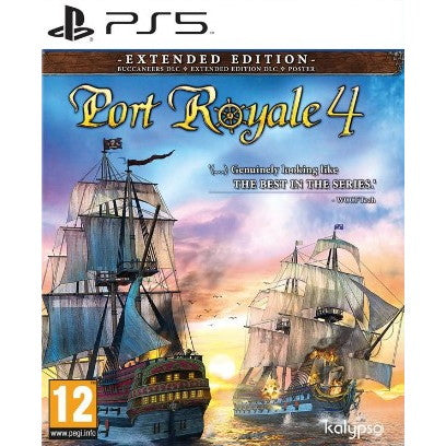 【中古即納】[PS5]Port Royale 4(ポート ロイヤル 4) Extended Edition(限定版) EU版(20210902)