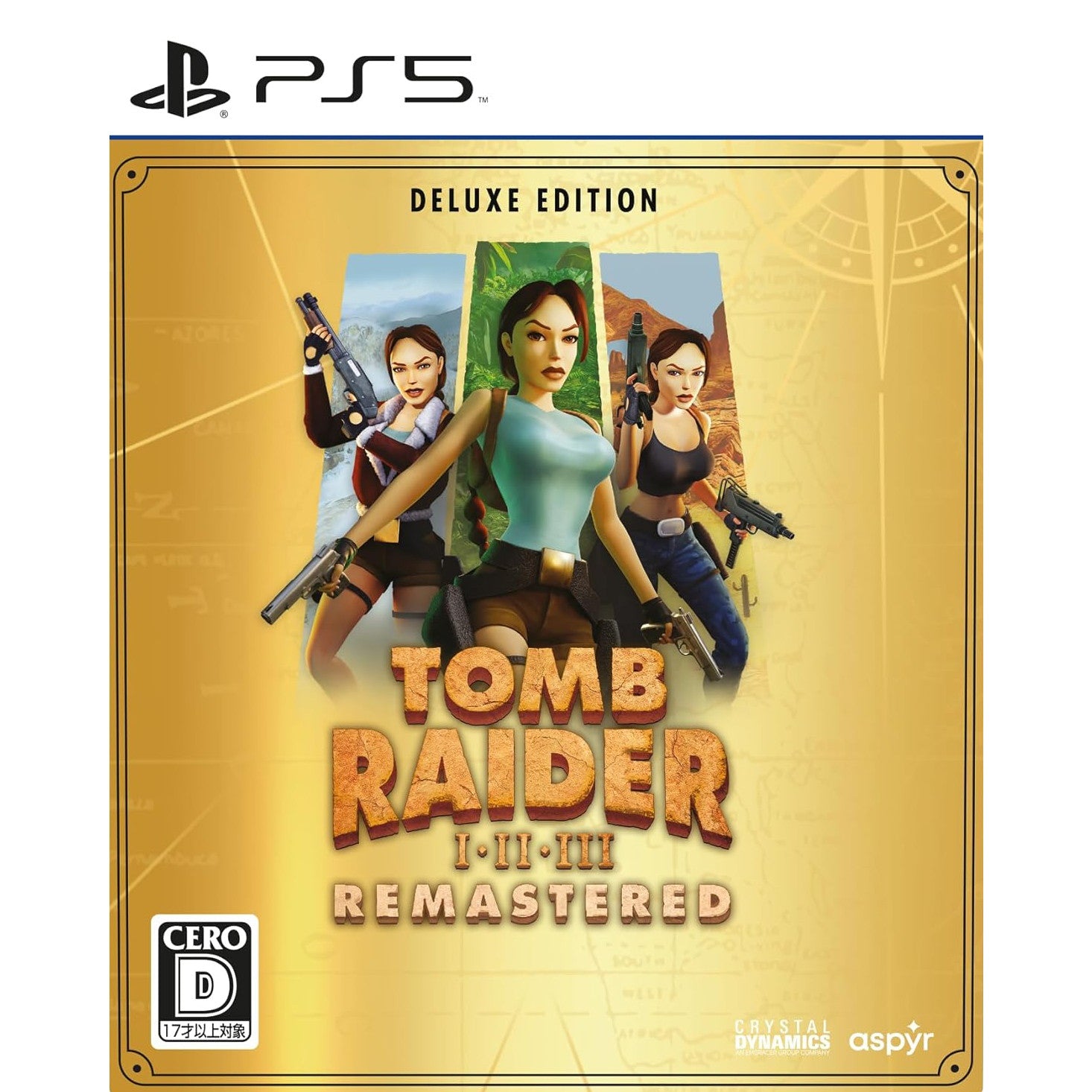 【新品】【お取り寄せ】[PS5] Tomb Raider I-III Remastered(トゥームレイダー 1-3 リマスター) デラックスエディション(限定版) Aspyr(20241128)