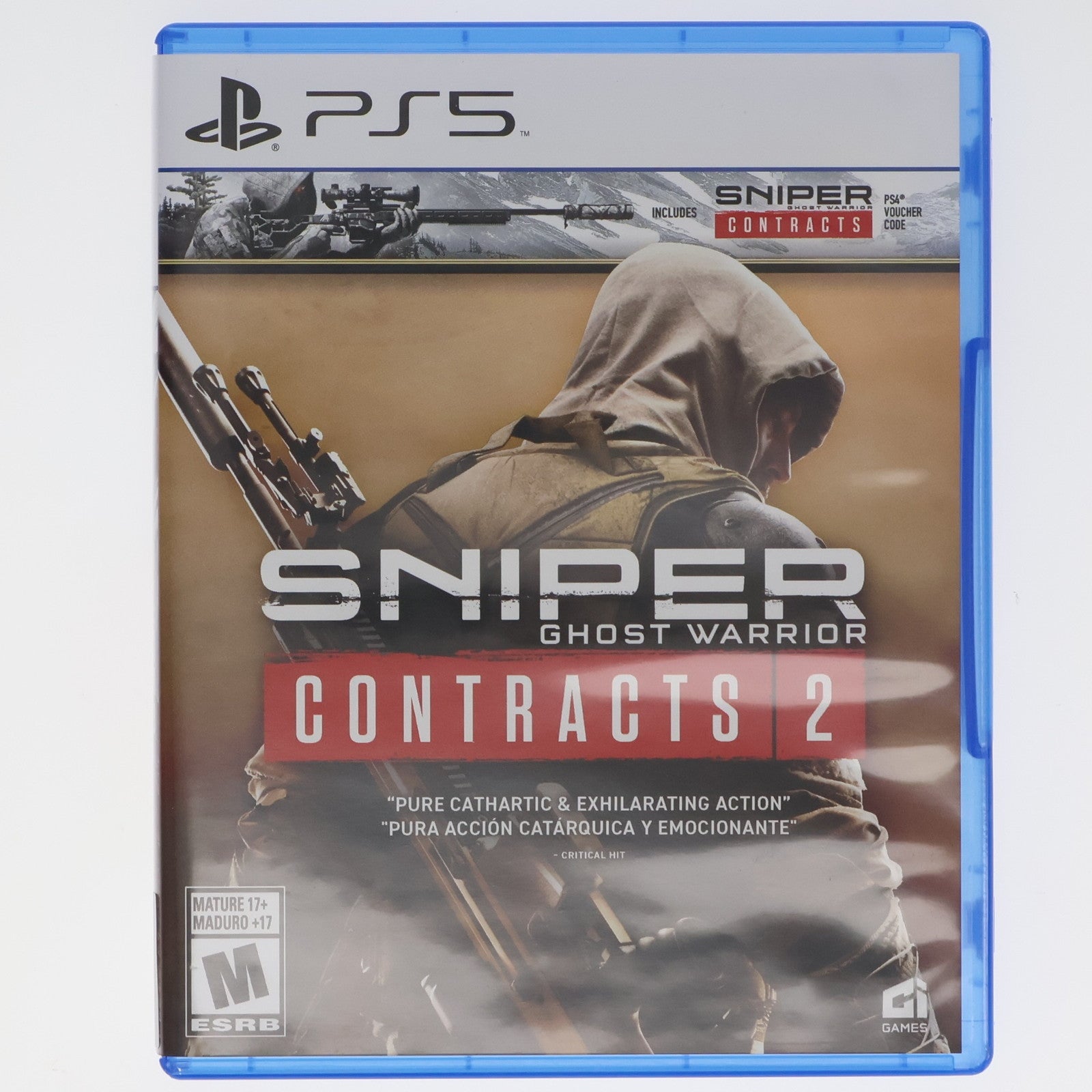 【中古即納】[PS5]Sniper Ghost Warrior Contracts 1&2 Double Pack(スナイパー ゴーストウォリアー コントラクト 1&2 ダブルパック) 北米版(PPSA-03130) H2 INTERACTIVE (20221006)