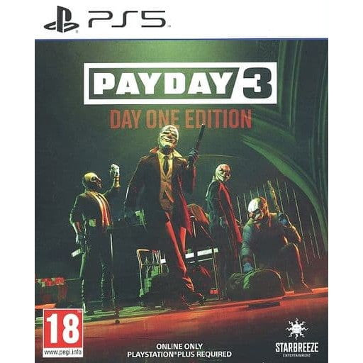 【中古即納】[PS5] PAY DAY 3 DAY ONE EDITION(ペイデイ3 デイワンエディション) EU版(オンライン専用) Starbreeze Publishing(PPSA-14411)(20230921)