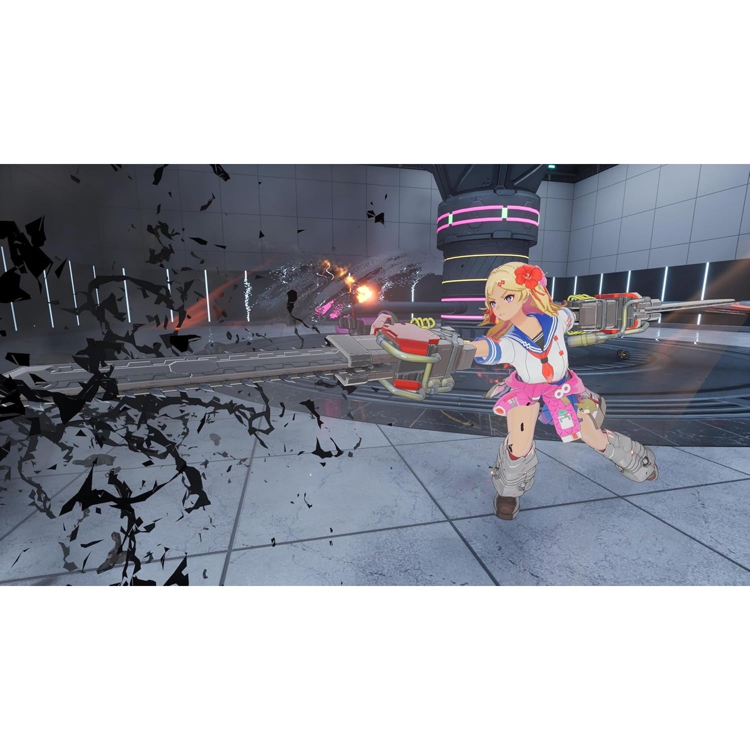 【新品即納】[PS5] 初回特典付(アケミ専用 お姉チャンバラORIGIN 咲の制服 特典コード) ゼンシンマシンガール(FULL METAL SCHOOLGIRL) ディースリー・パブリッシャー(20251023)