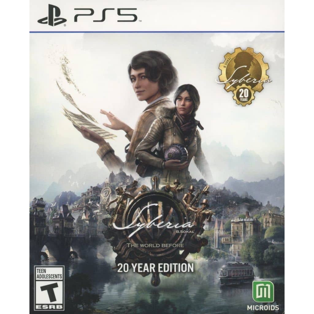 【中古即納】[PS5] Syberia: The World Before(シベリア:ザ・ワールド・ビフォア) 20th Year Edition(トゥエンティースイヤーエディション)(限定版) 北米版 Microids(2109266)(20221115)