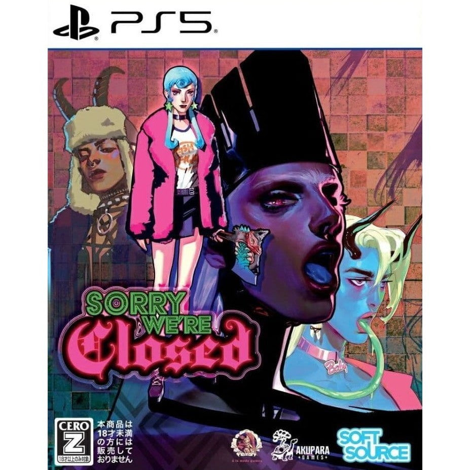 【中古即納】[PS5] Sorry We're Closed(ソーリー ウィアー クローズド) SOFT SOURCE(20251218)